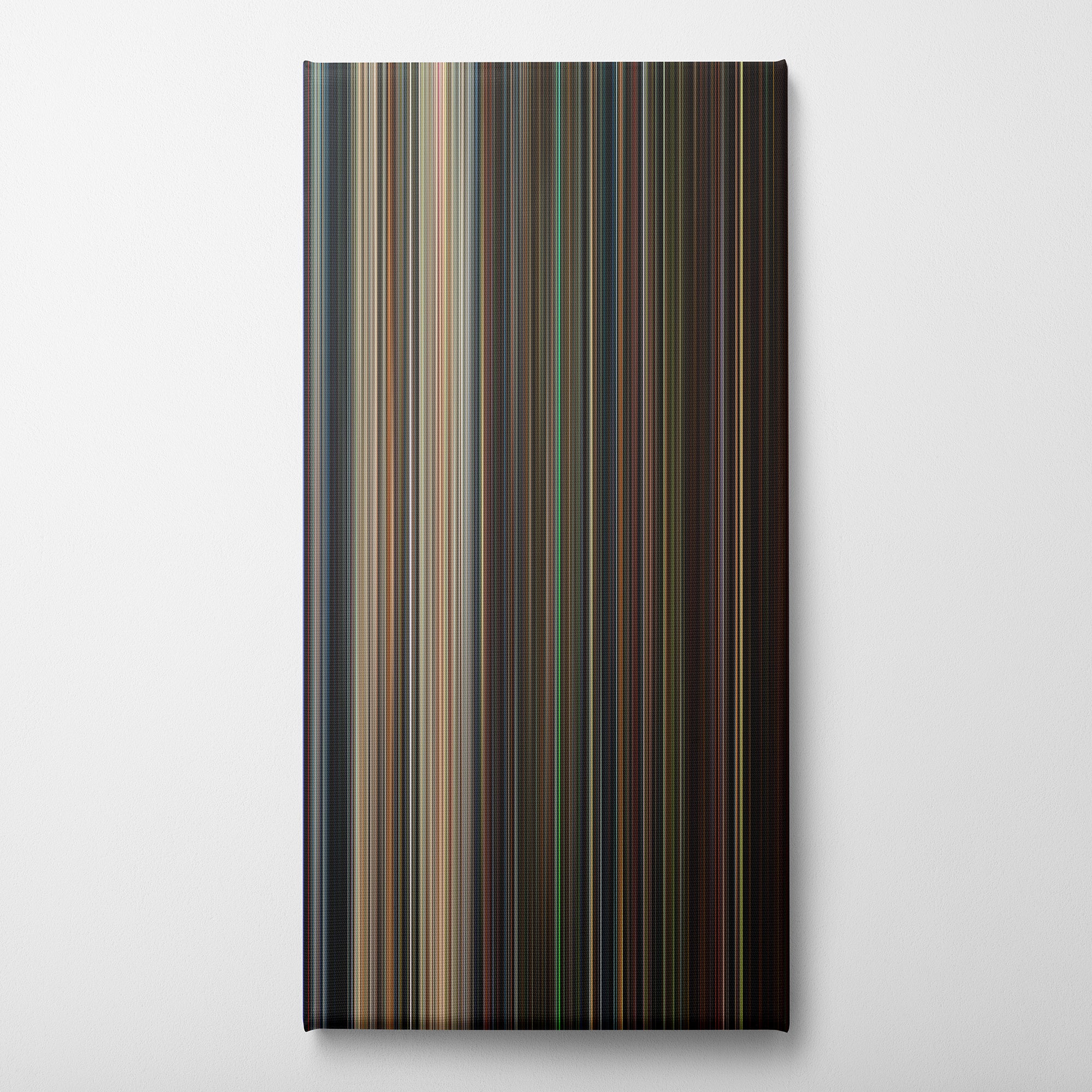 Freddy's Dead - The Final Nightmare (1991) CineSpectrum Color Spectrum Canvas Print - Vertical on Wall