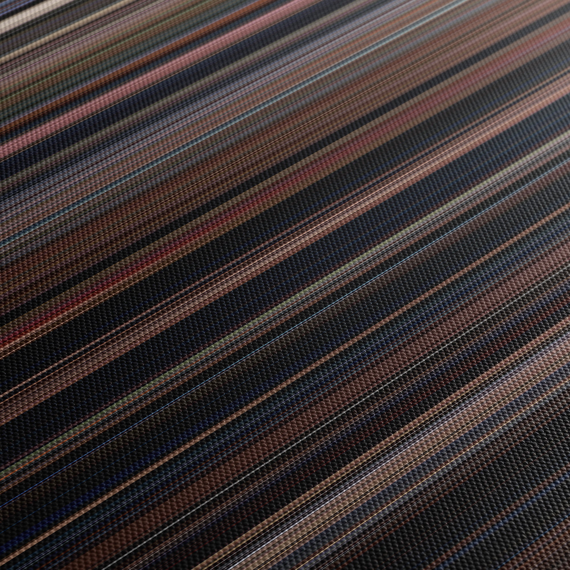 Friday the 13th - The Final Chapter (1984) CineSpectrum Color Spectrum Canvas Print - Close Up of Middle of Print