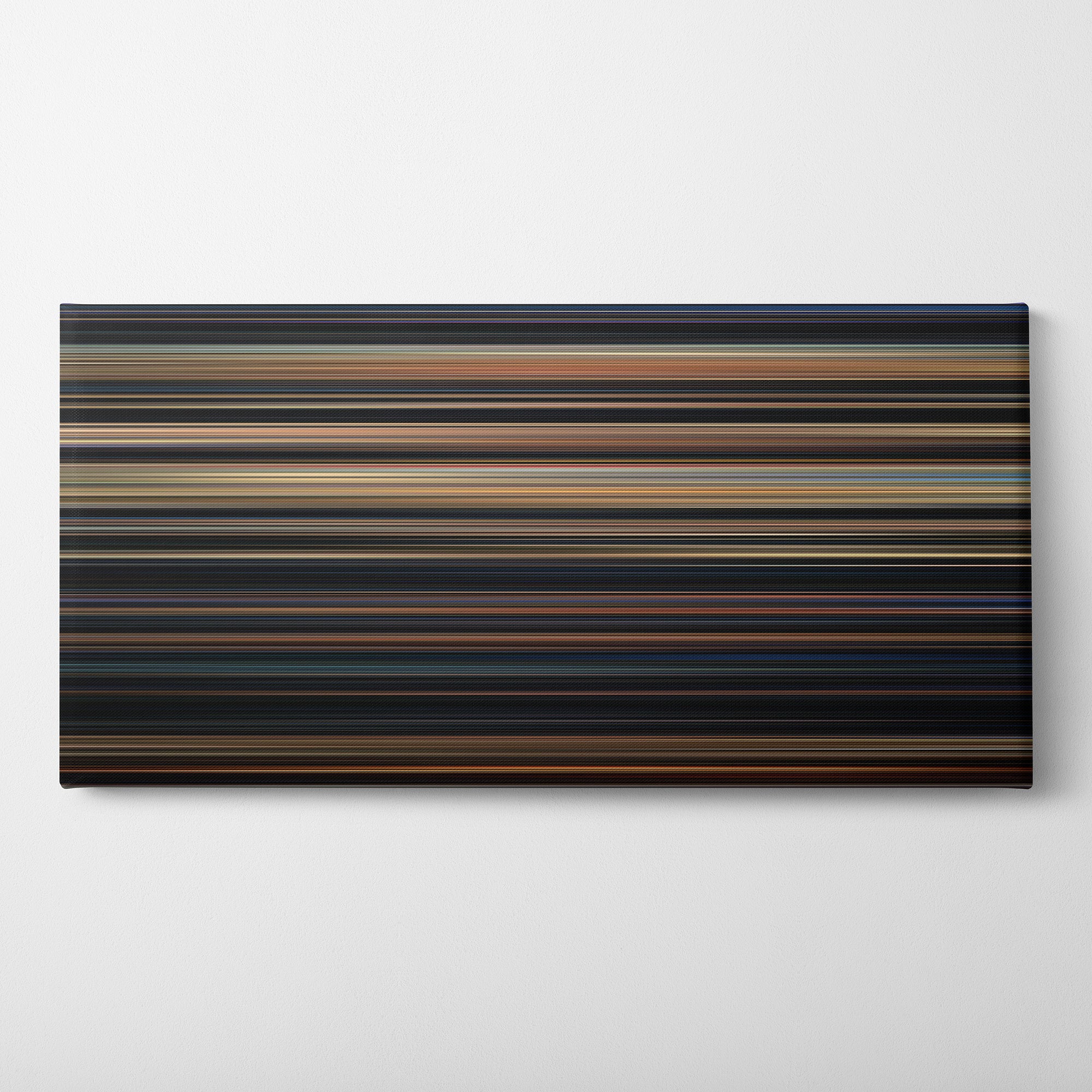 Friday the 13th Part VII - The New Blood (1988) CineSpectrum Color Spectrum Canvas Print - Horizontal on Wall