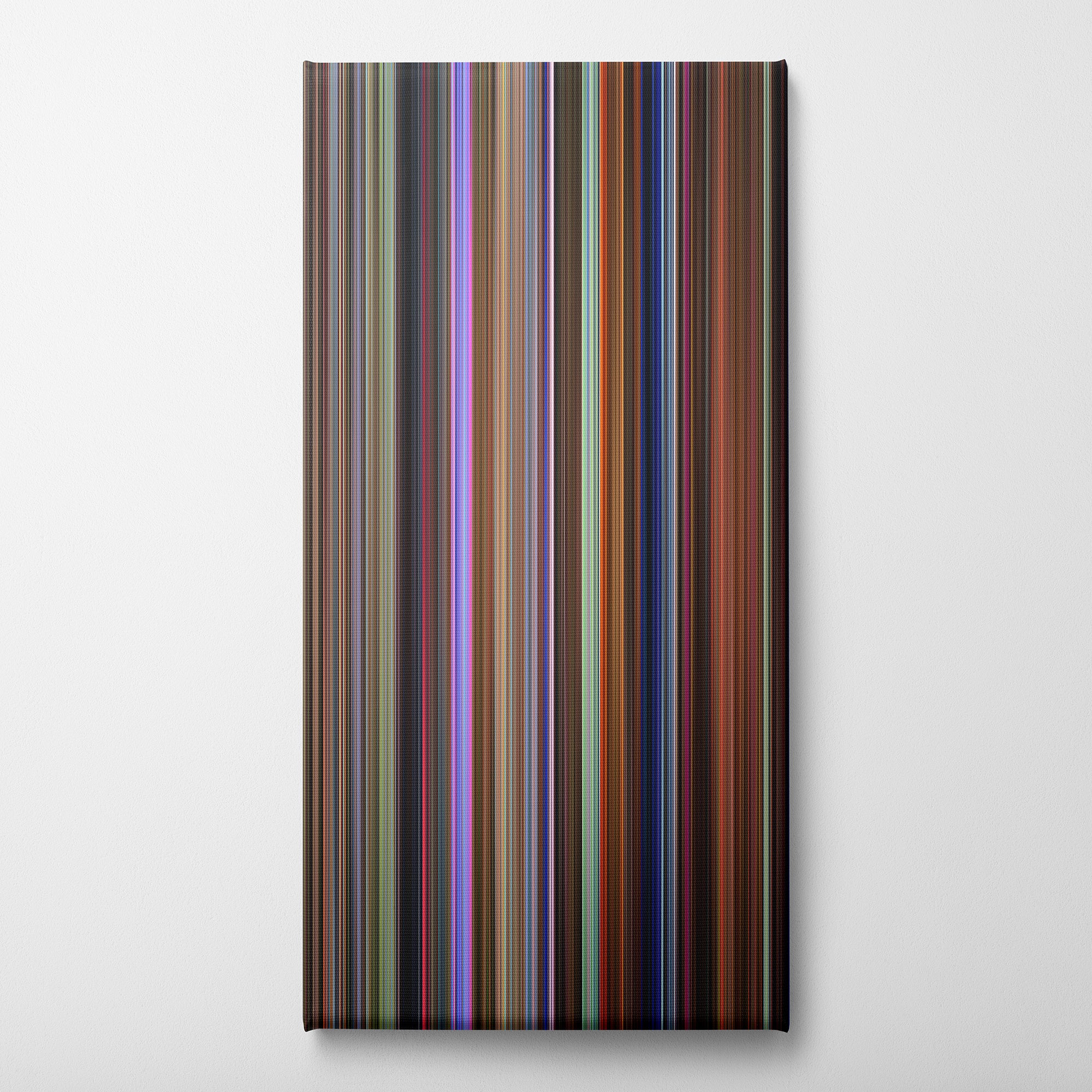 Fun and Fancy Free (1947) CineSpectrum Color Spectrum Canvas Print - Vertical on Wall