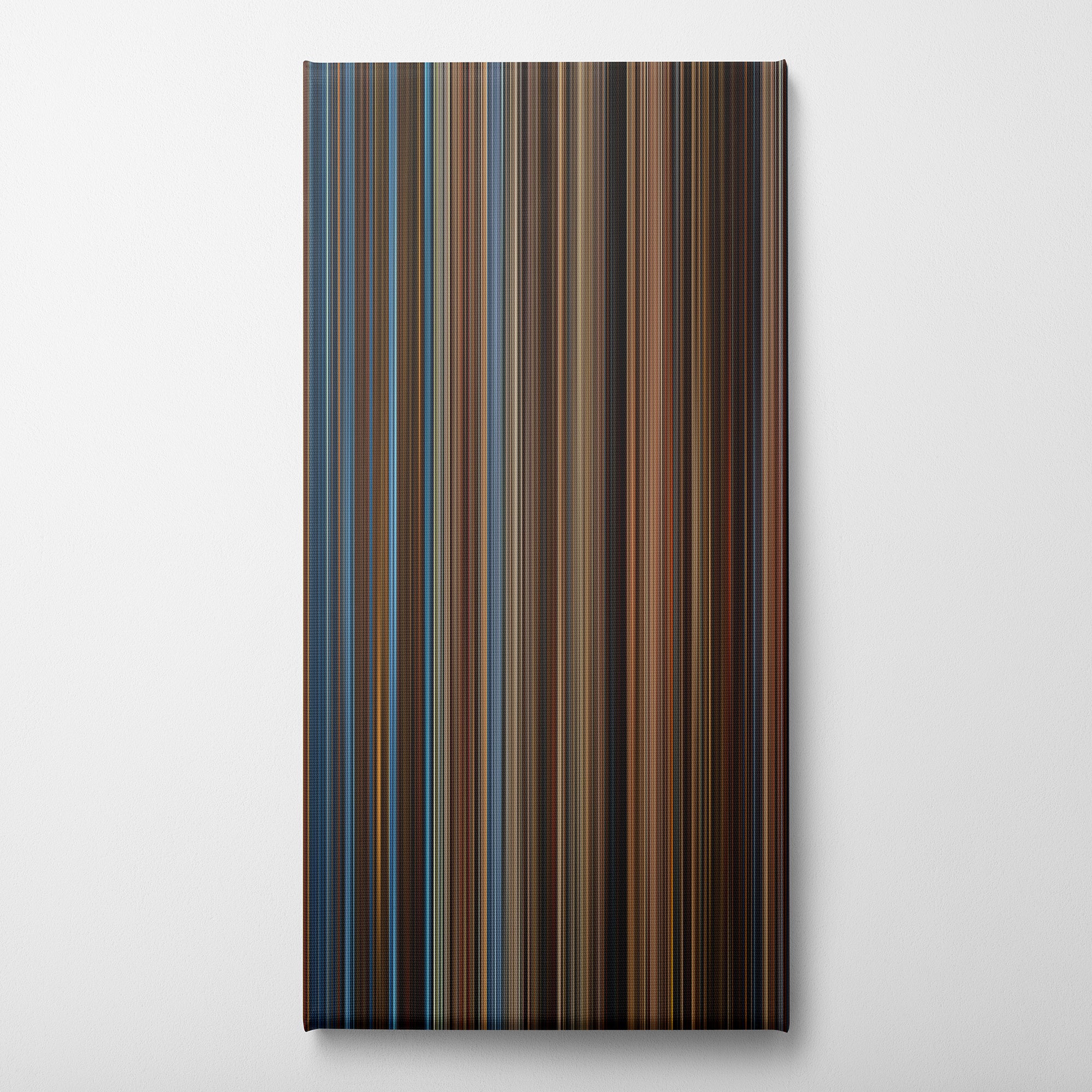 Gladiator (2000) CineSpectrum Color Spectrum Canvas Print - Vertical on Wall