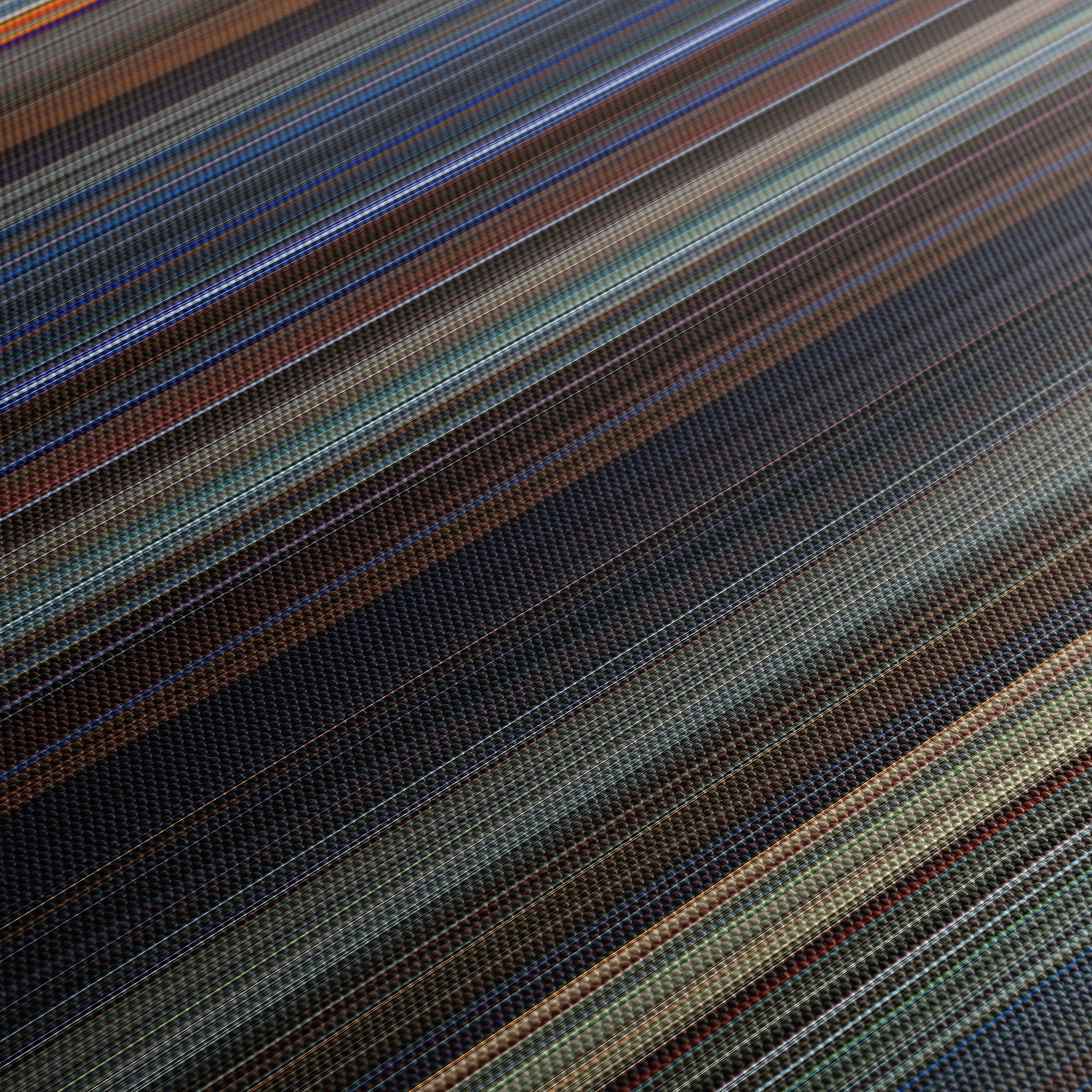 Goldeneye (1995) CineSpectrum Color Spectrum Canvas Print - Close Up of Middle of Print