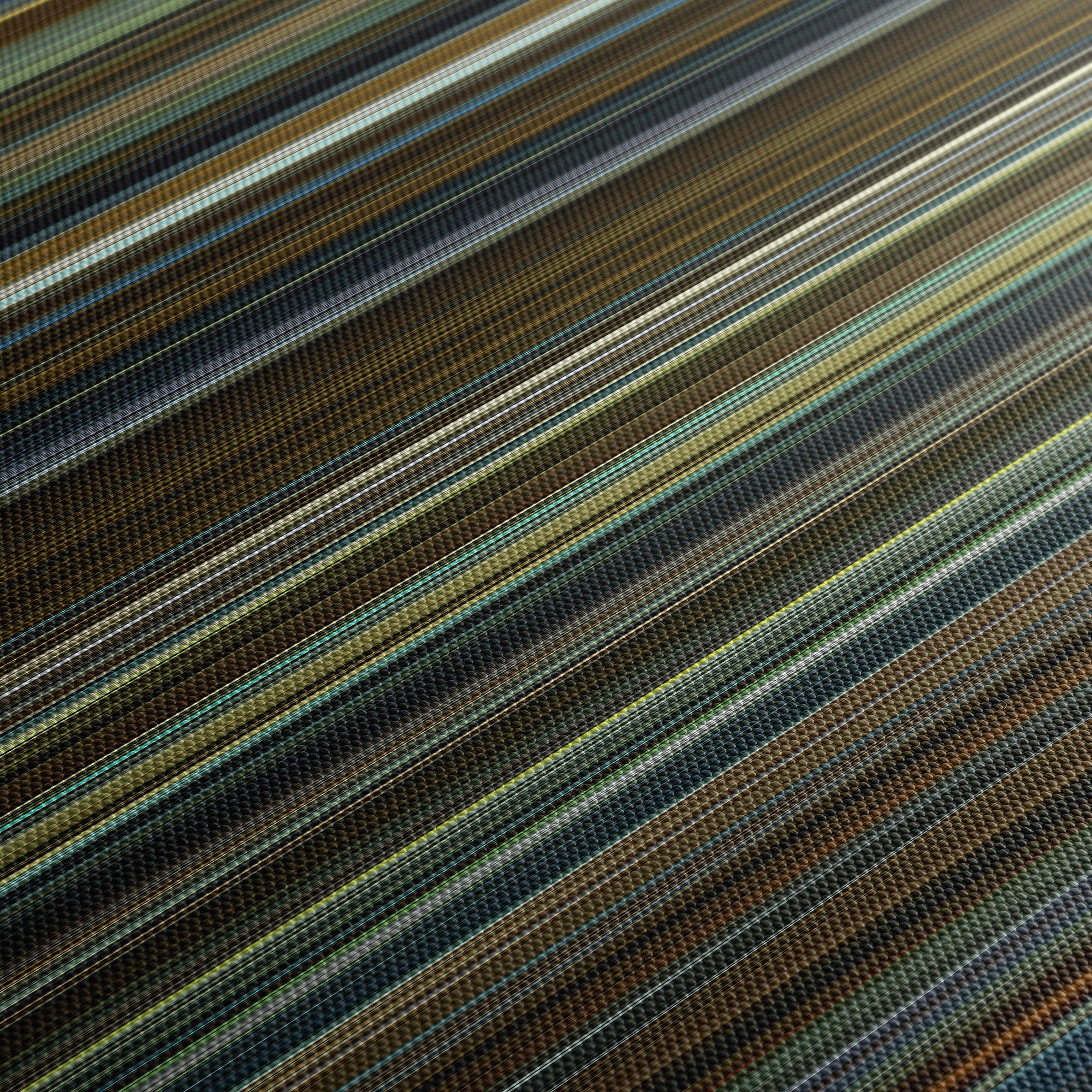 Gone Girl (2014) CineSpectrum Color Spectrum Canvas Print - Close Up of Middle of Print