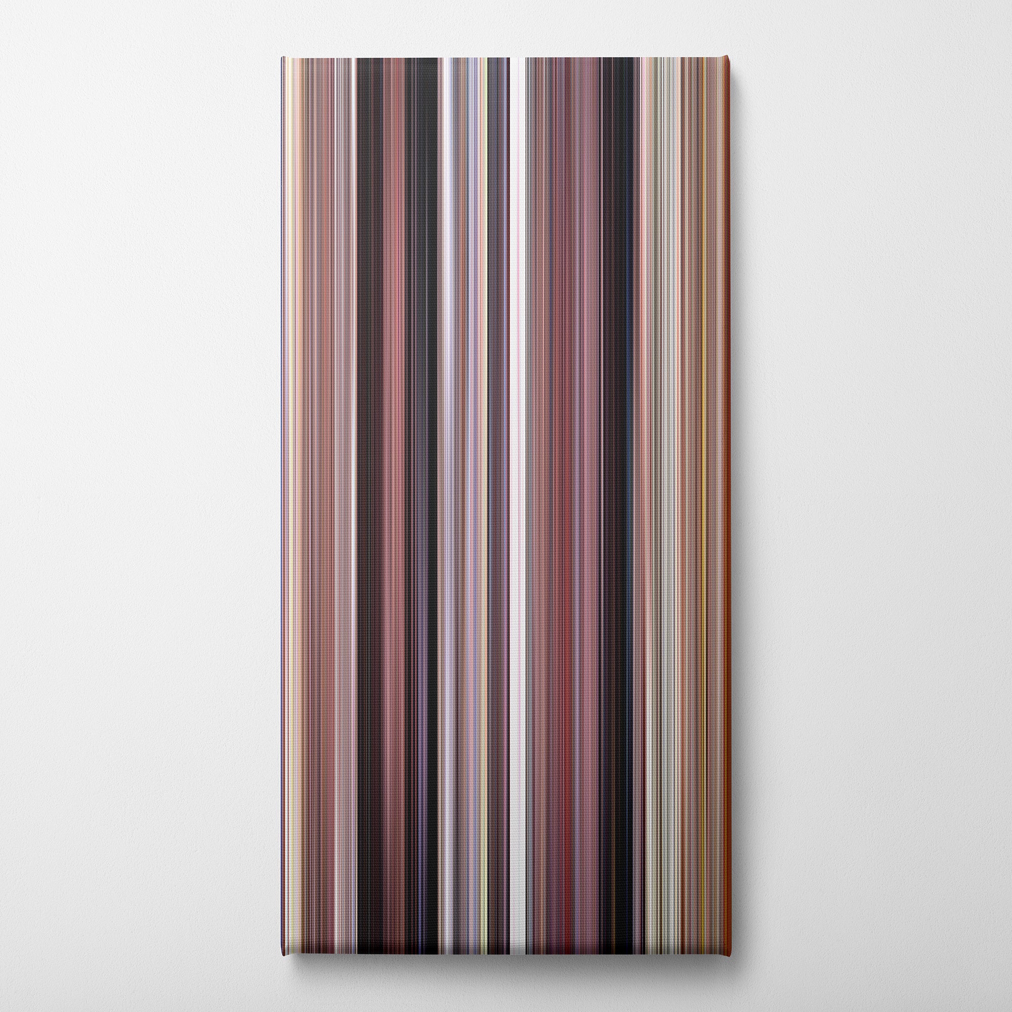 Grease (1978) CineSpectrum Color Spectrum Canvas Print - Vertical on Wall