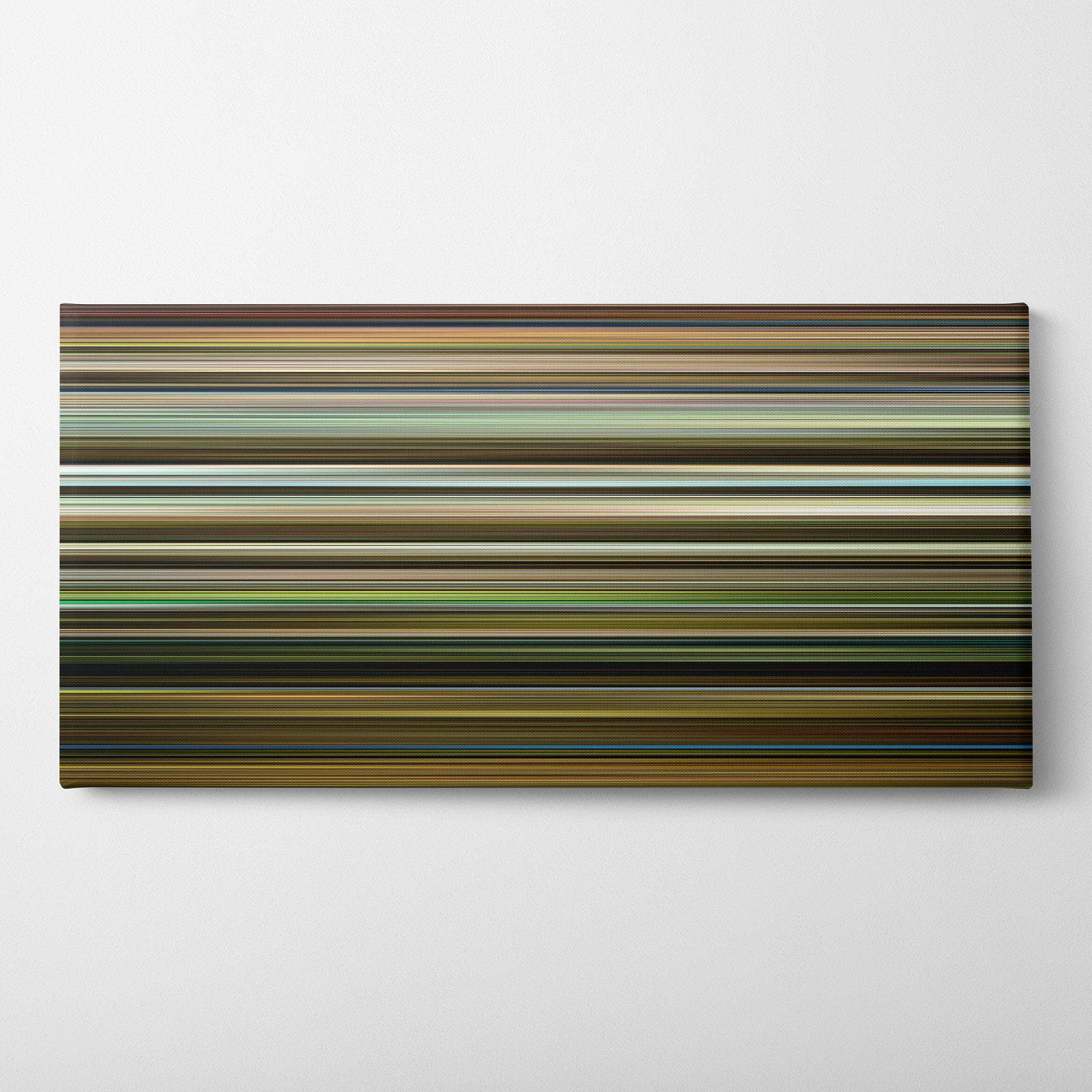 Green Book (2018) CineSpectrum Color Spectrum Canvas Print - Horizontal on Wall