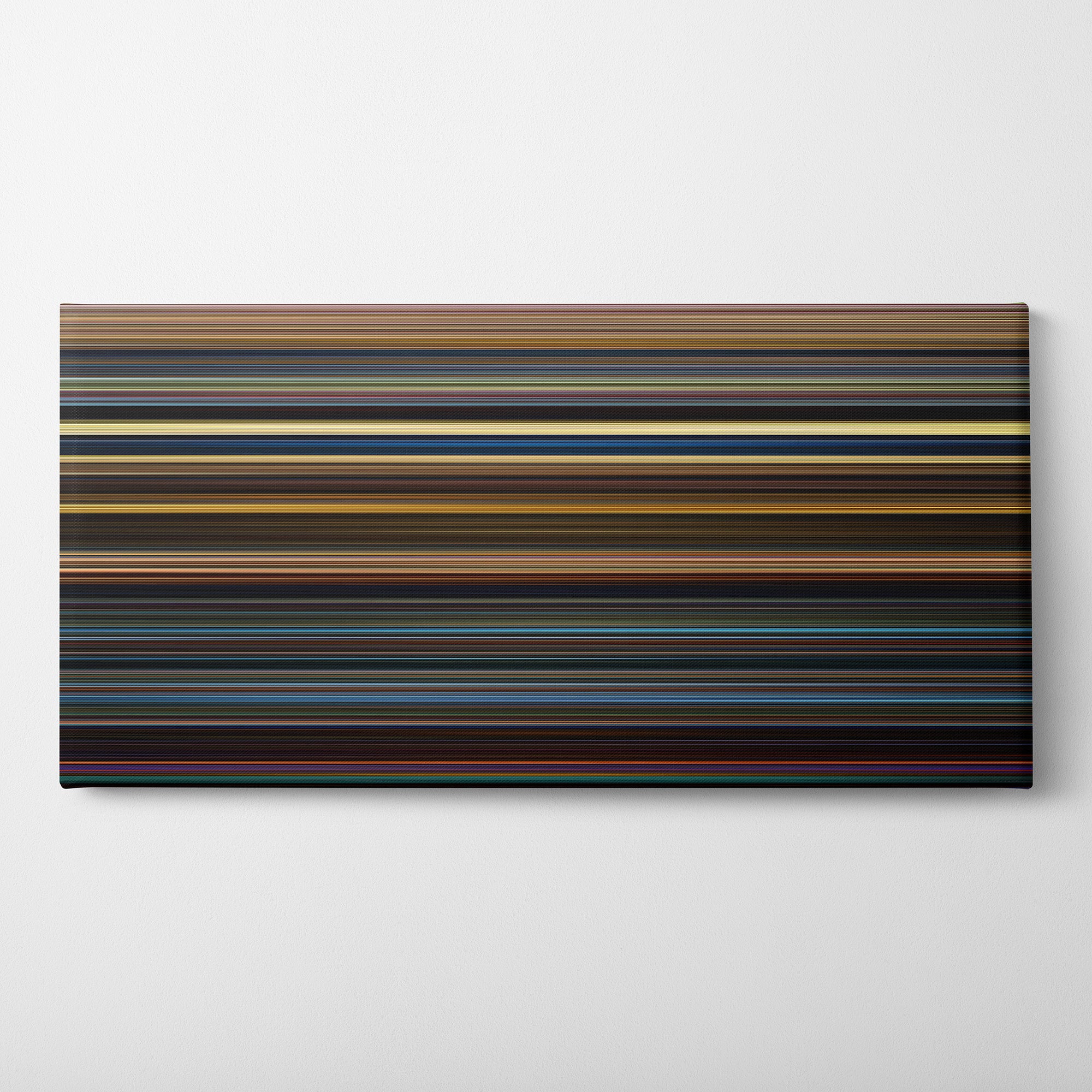 Guardians of the Galaxy Vol. 2 (2017) CineSpectrum Color Spectrum Canvas Print - Horizontal on Wall