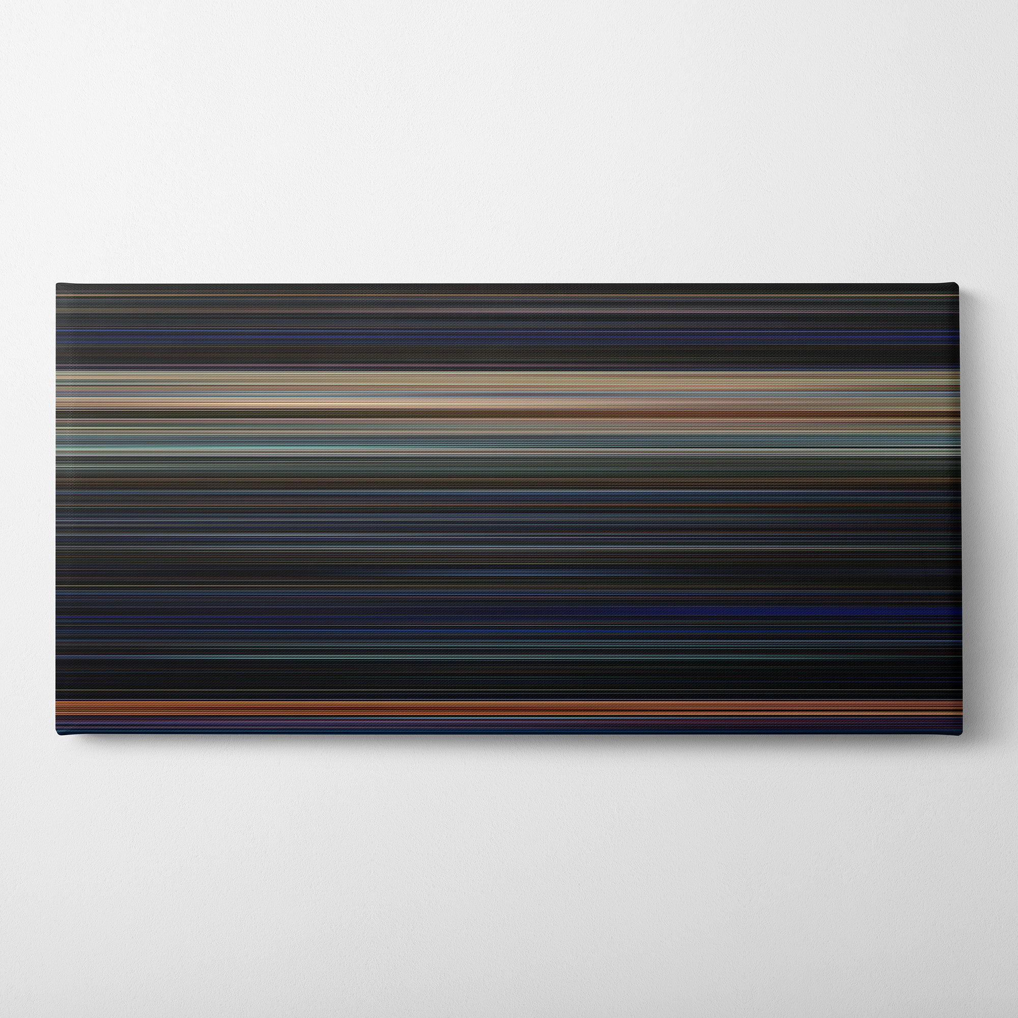 Halloween - Resurrection (2002) CineSpectrum Color Spectrum Canvas Print - Horizontal on Wall