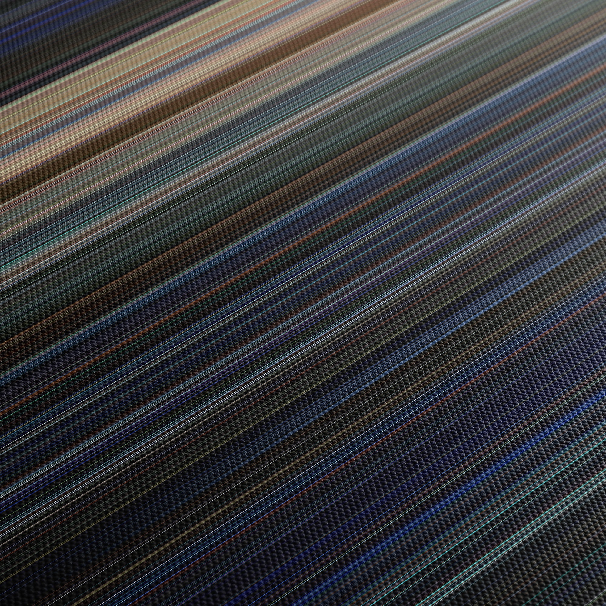 Halloween - Resurrection (2002) CineSpectrum Color Spectrum Canvas Print - Close Up of Middle of Print