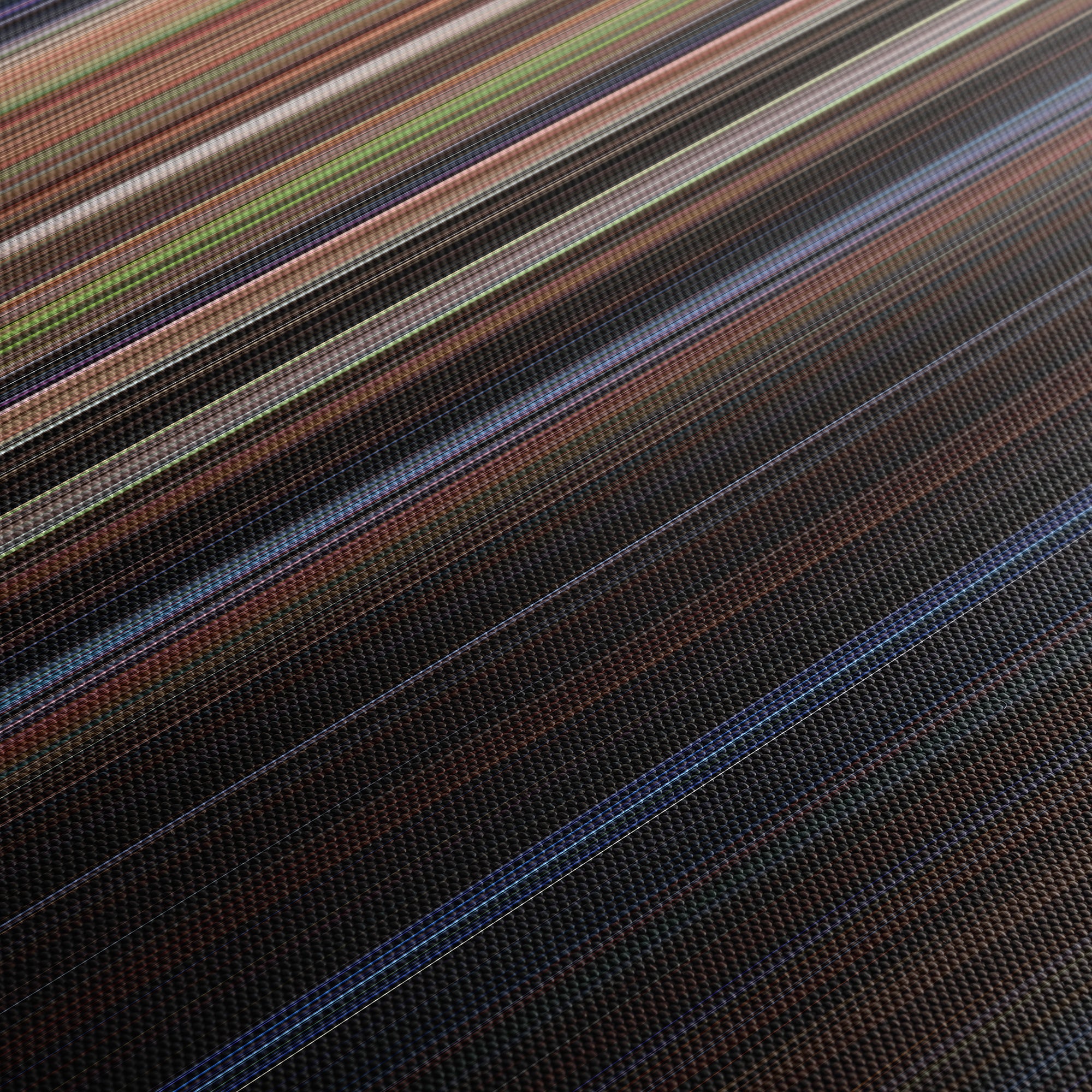 Halloween 5 - The Revenge of Michael Myers (1989) CineSpectrum Color Spectrum Canvas Print - Close Up of Middle of Print