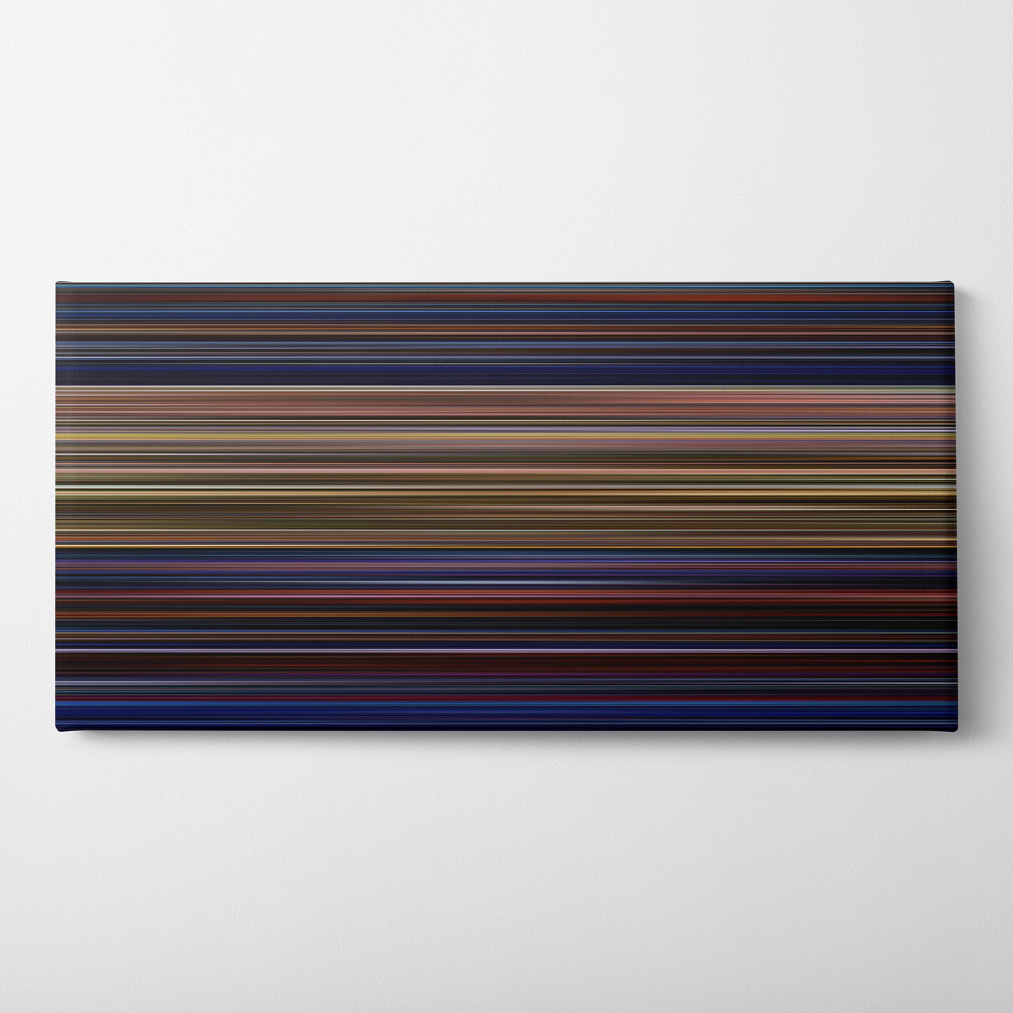 Halloween 6 - The Curse of Michael Myers (1995) CineSpectrum Color Spectrum Canvas Print - Horizontal on Wall