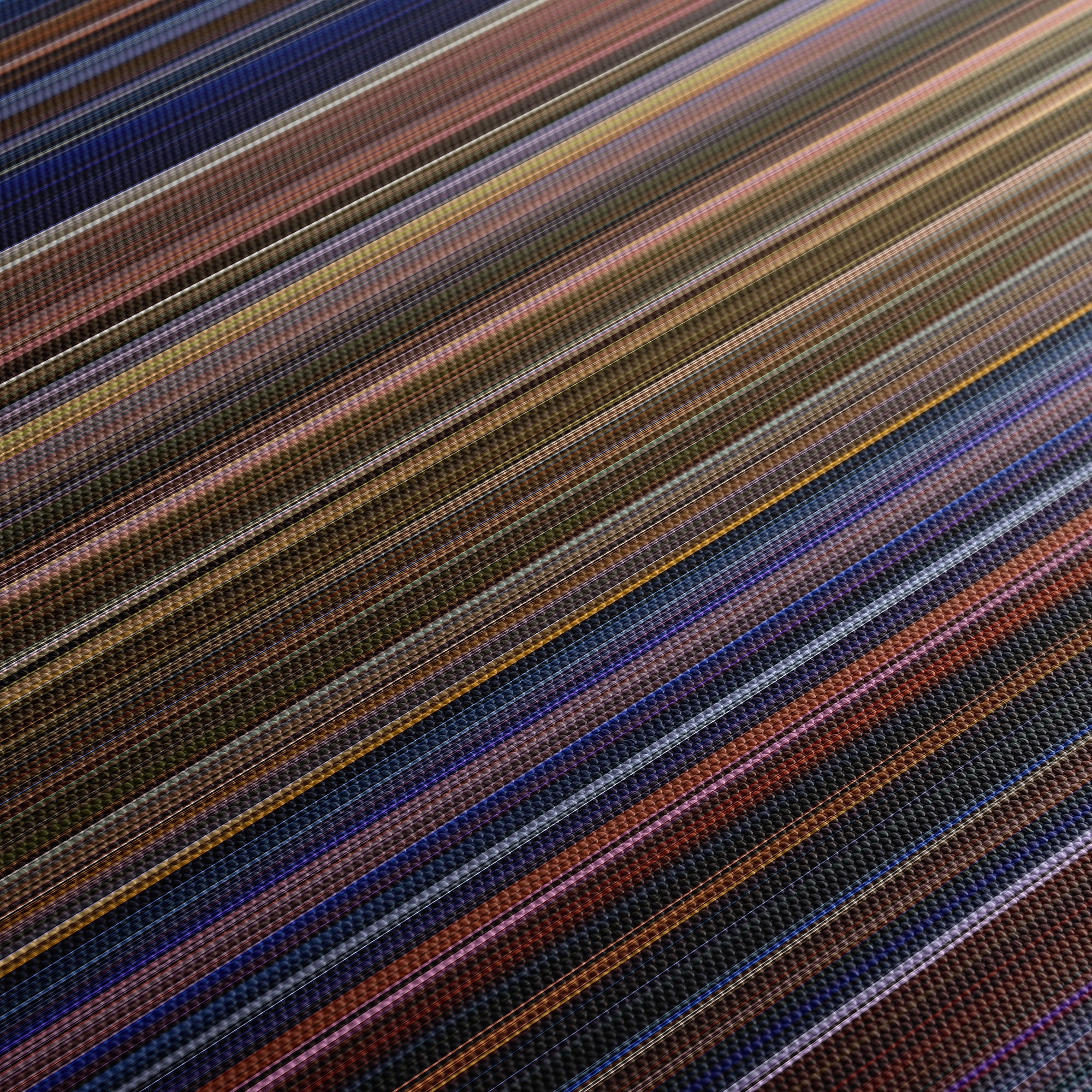 Halloween 6 - The Curse of Michael Myers (1995) CineSpectrum Color Spectrum Canvas Print - Close Up of Middle of Print