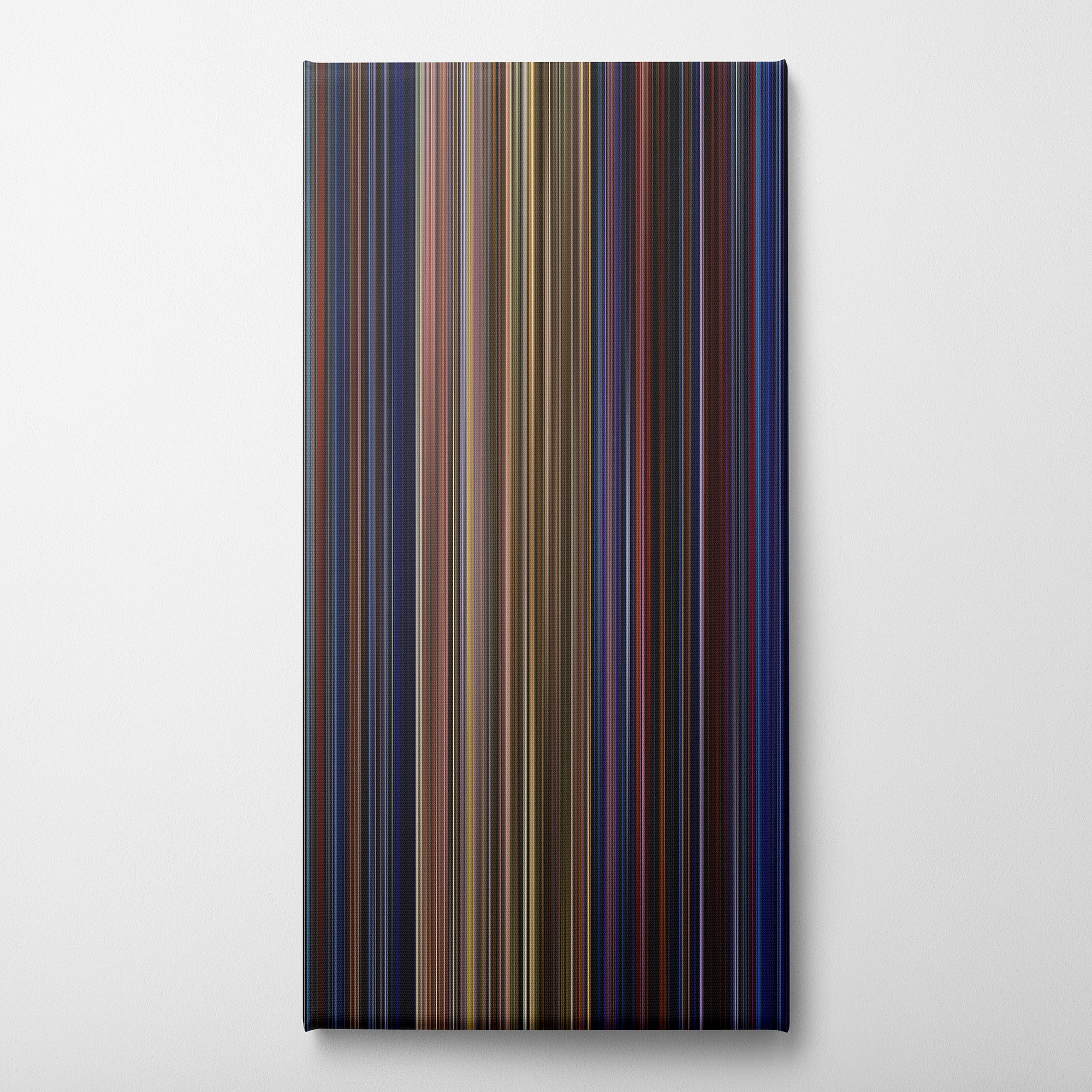 Halloween 6 - The Curse of Michael Myers (1995) CineSpectrum Color Spectrum Canvas Print - Vertical on Wall