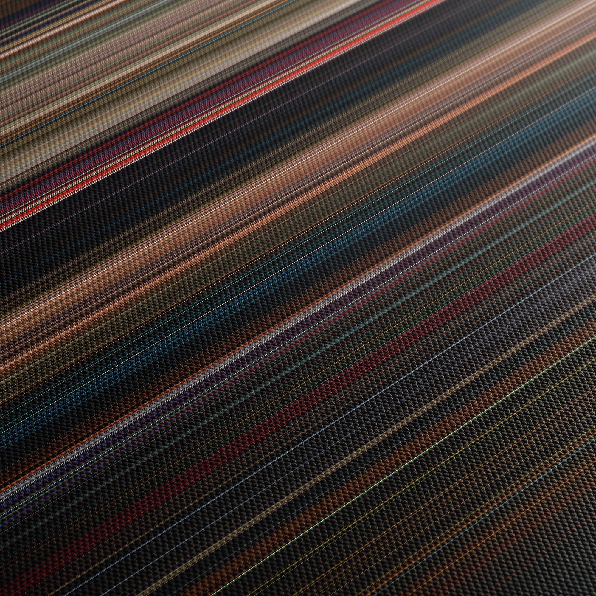 Halloween Ends (2022) CineSpectrum Color Spectrum Canvas Print - Close Up of Middle of Print