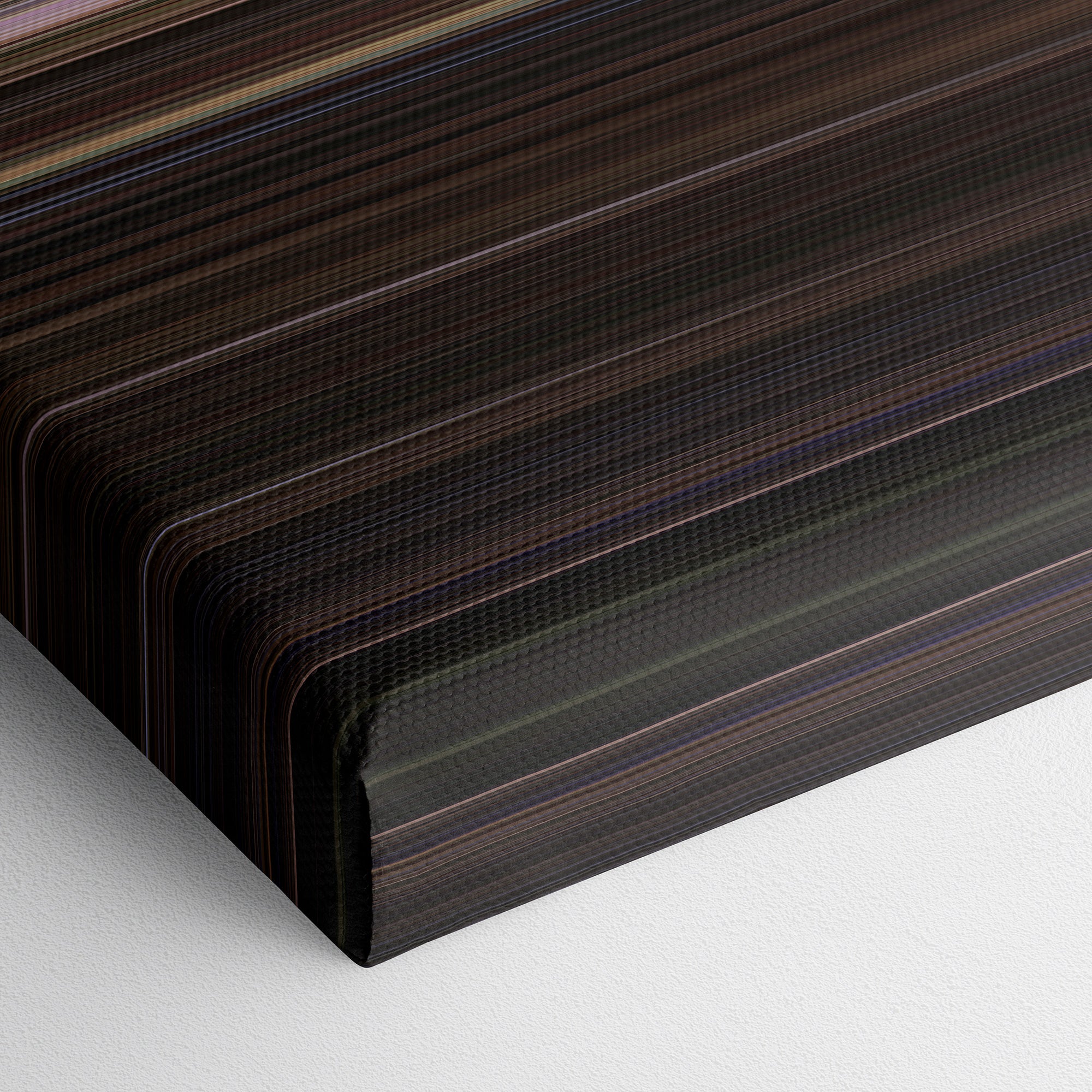 Halloween H20 - 20 Years Later (1998) CineSpectrum Color Spectrum Canvas Print - Close Up of Bottom of Print