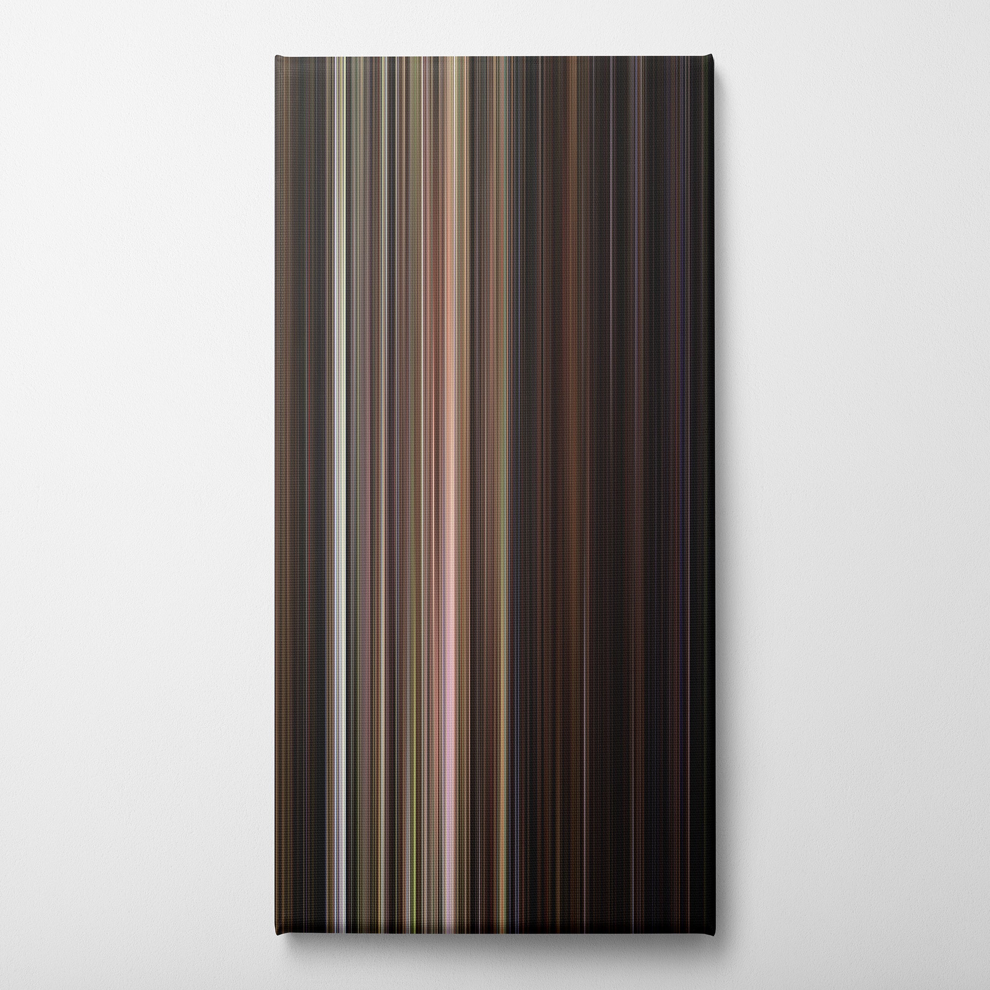 Halloween H20 - 20 Years Later (1998) CineSpectrum Color Spectrum Canvas Print - Vertical on Wall