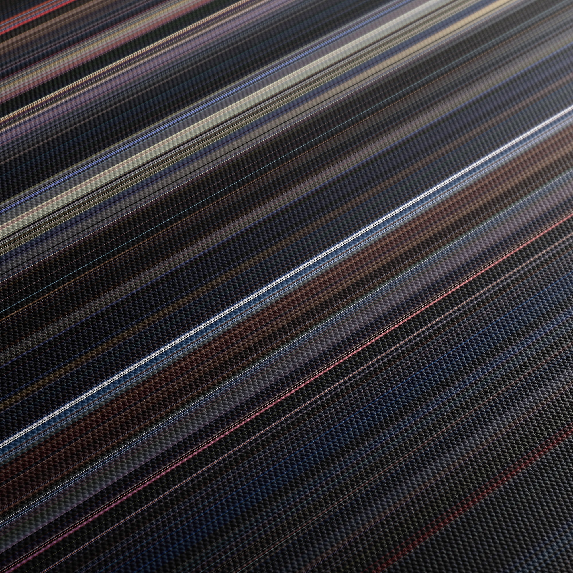 Halloween II (1981) CineSpectrum Color Spectrum Canvas Print - Close Up of Middle of Print