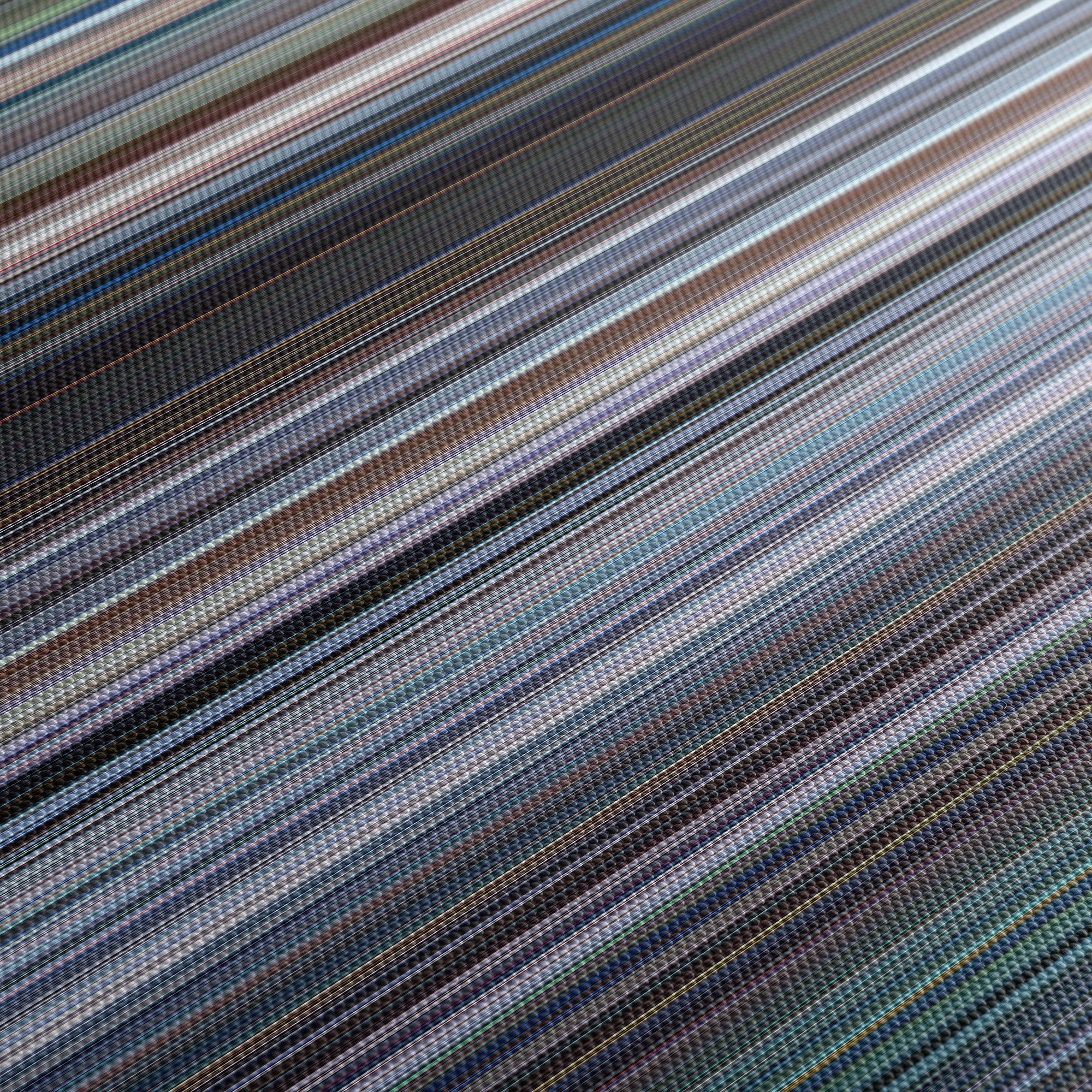 Hard Boiled (1992) CineSpectrum Color Spectrum Canvas Print - Close Up of Middle of Print