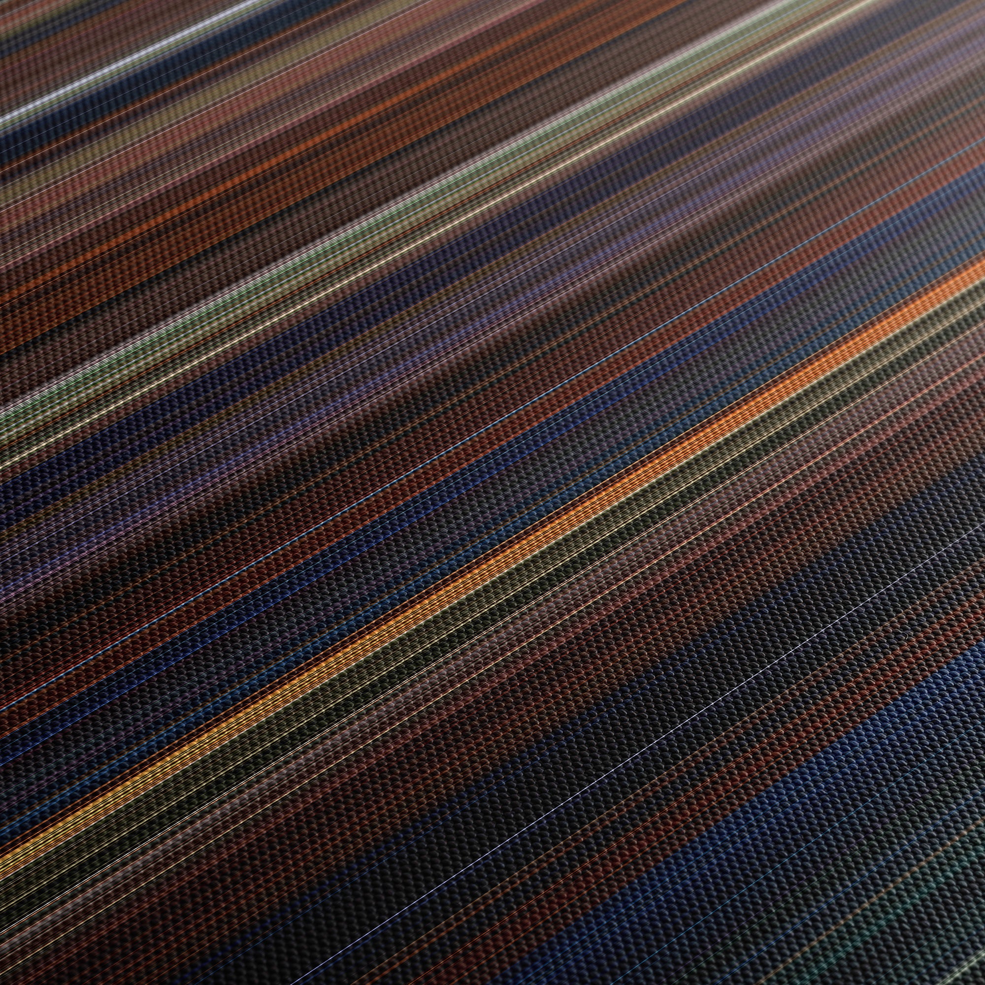 Harry Potter and the Chamber of Secrets (2002) CineSpectrum Color Spectrum Canvas Print - Close Up of Middle of Print