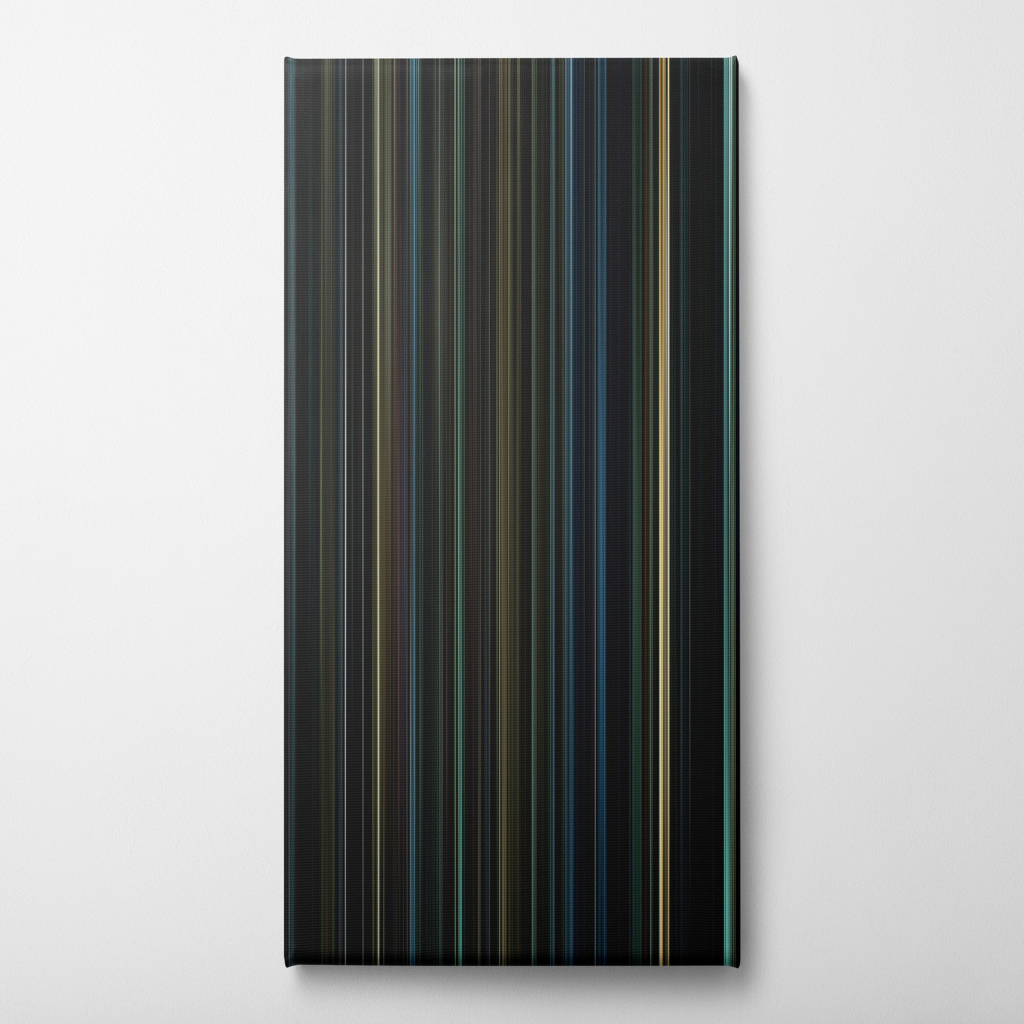 Harry Potter and the Deathly Hallows Part 1 (2010) CineSpectrum Color Spectrum Canvas Print - Vertical on Wall