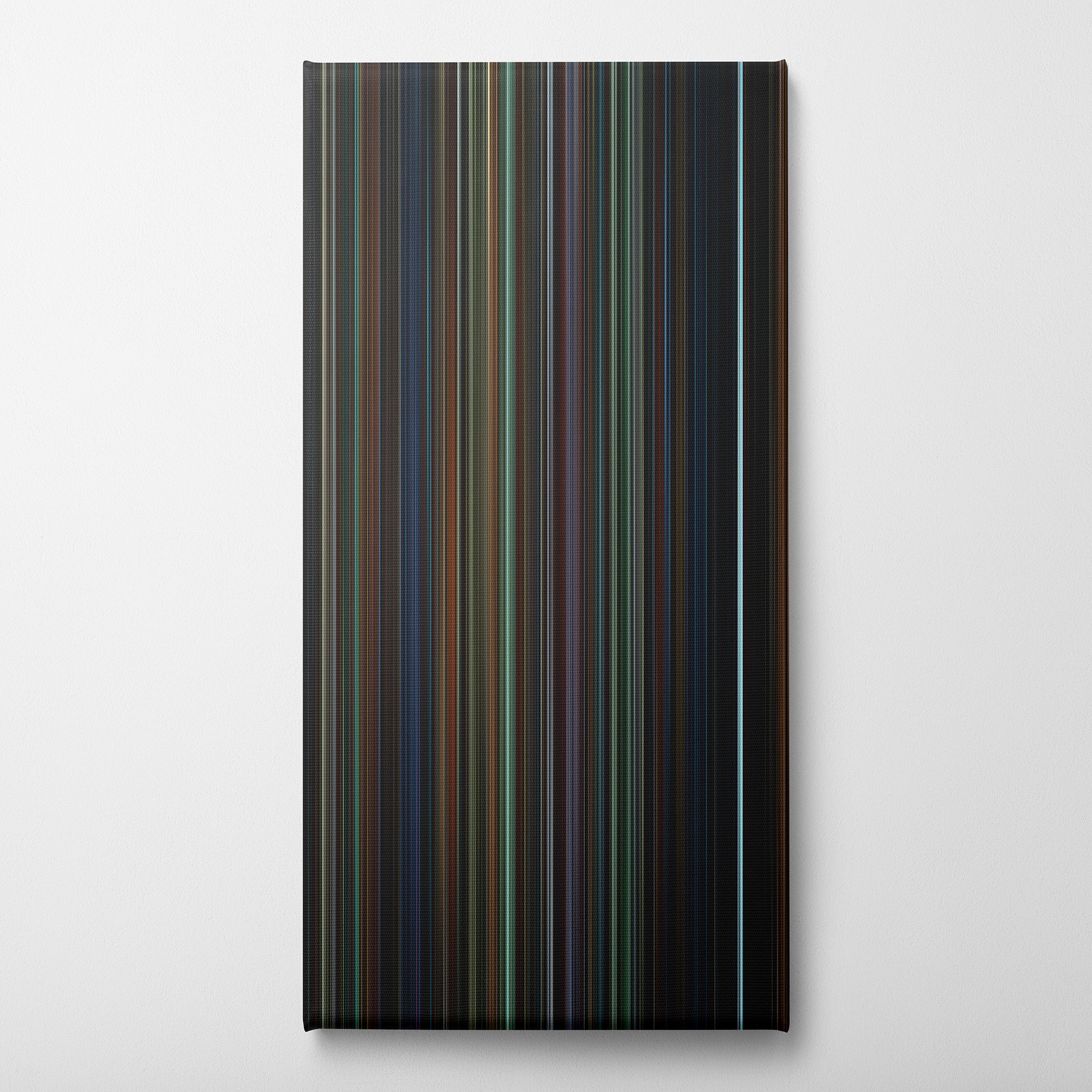 Harry Potter and the Goblet of Fire (2005) CineSpectrum Color Spectrum Canvas Print - Vertical on Wall