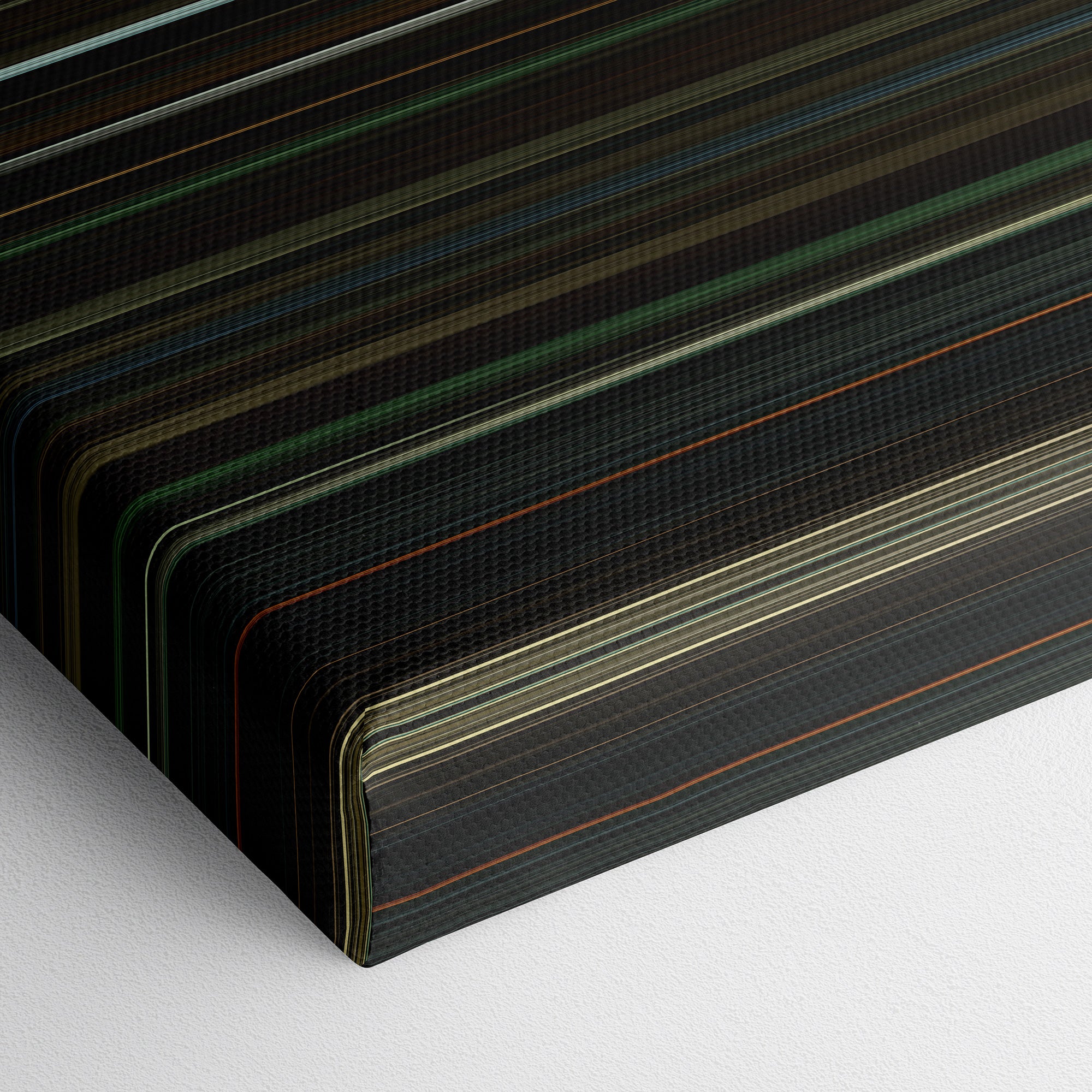 Harry Potter and the Half Blood Prince (2009) CineSpectrum Color Spectrum Canvas Print - Close Up of Bottom of Print