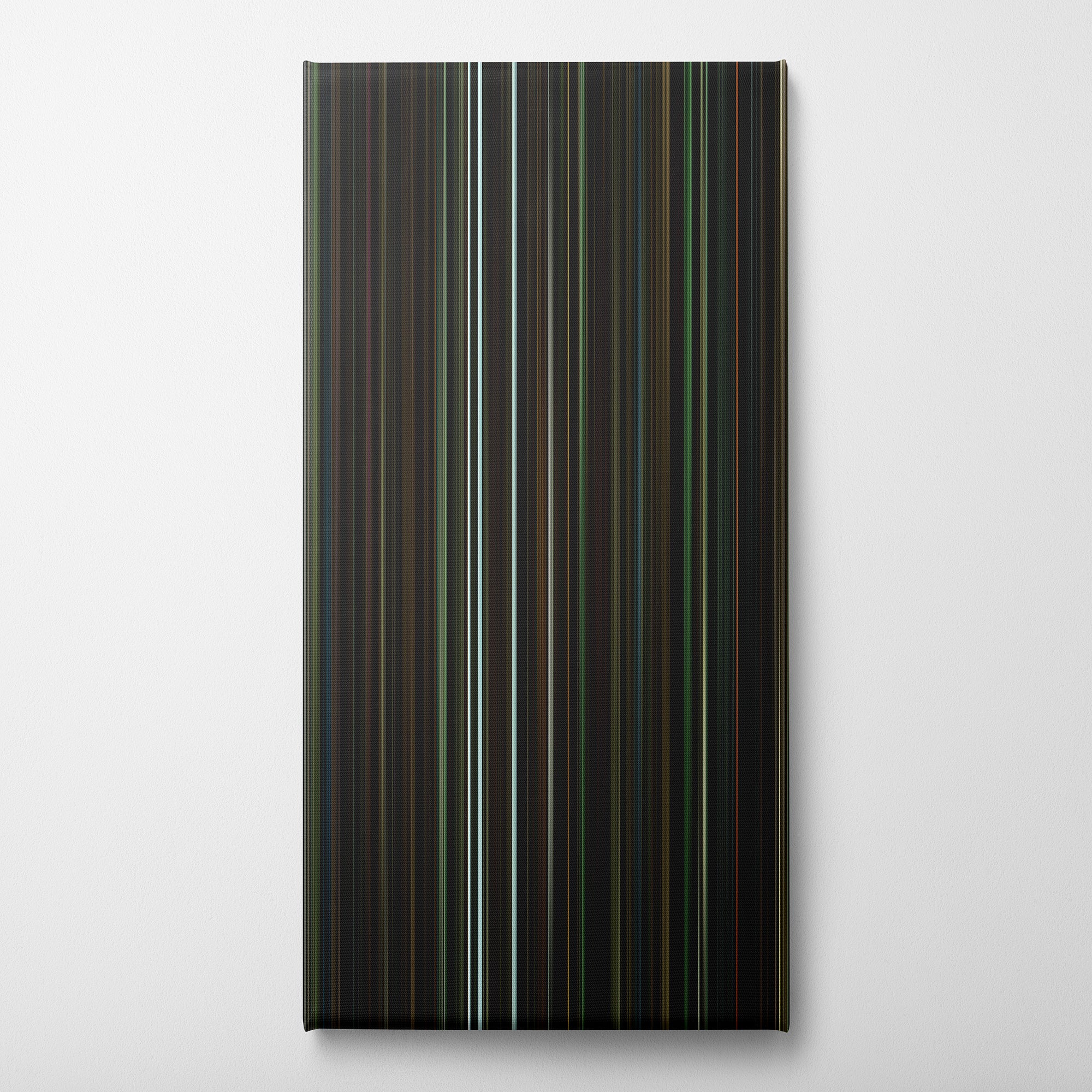 Harry Potter and the Half Blood Prince (2009) CineSpectrum Color Spectrum Canvas Print - Vertical on Wall