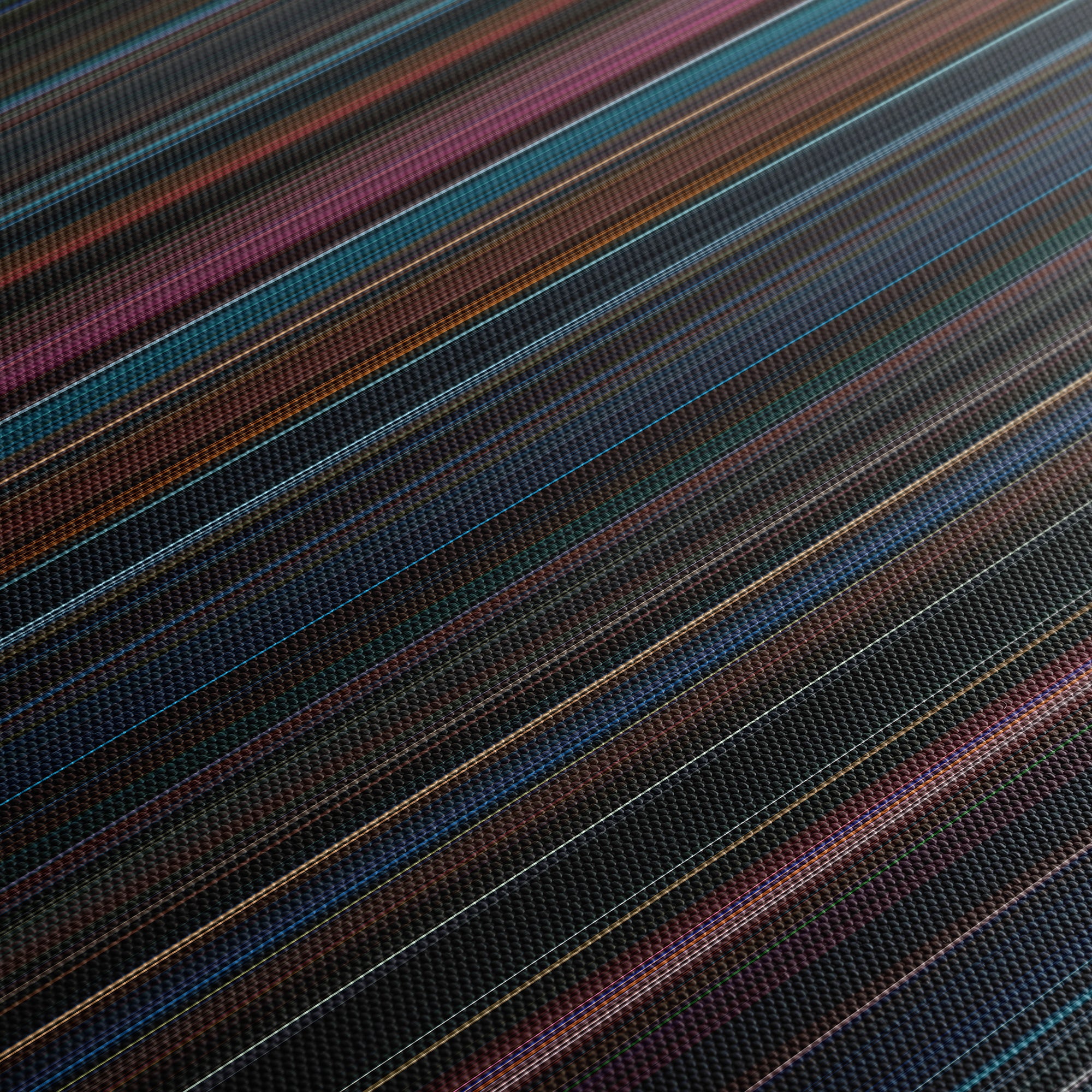 Harry Potter and the Order of the Phoenix (2007) CineSpectrum Color Spectrum Canvas Print - Close Up of Middle of Print