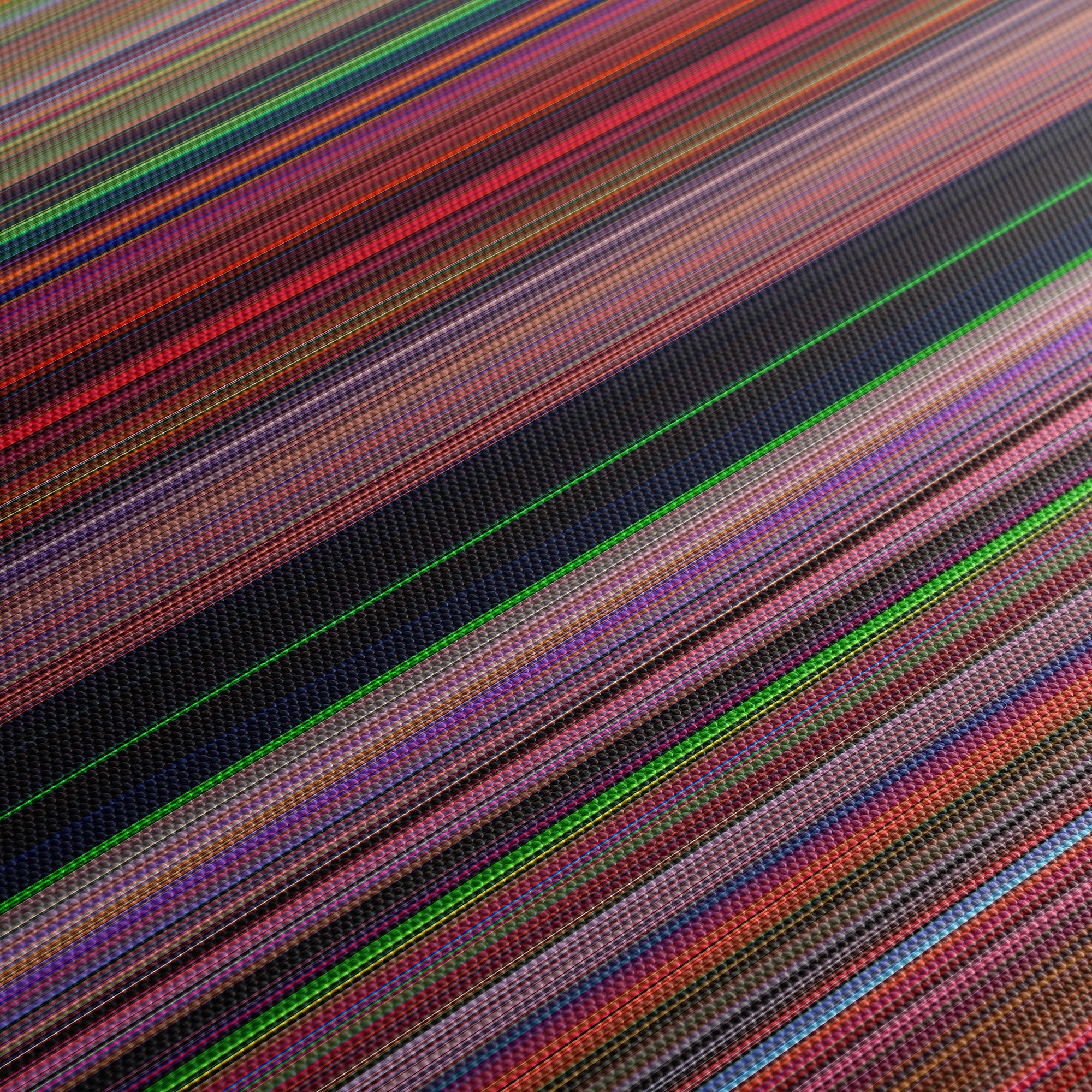 Heavy Metal (1981) CineSpectrum Color Spectrum Canvas Print - Close Up of Middle of Print