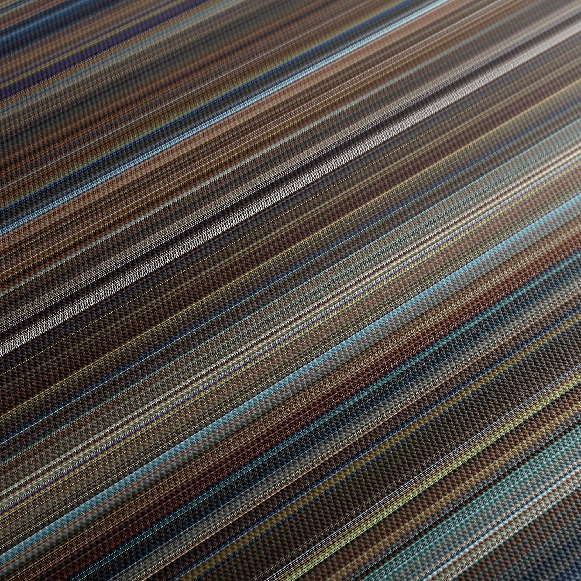 Hugo (2011) CineSpectrum Color Spectrum Canvas Print - Close Up of Middle of Print