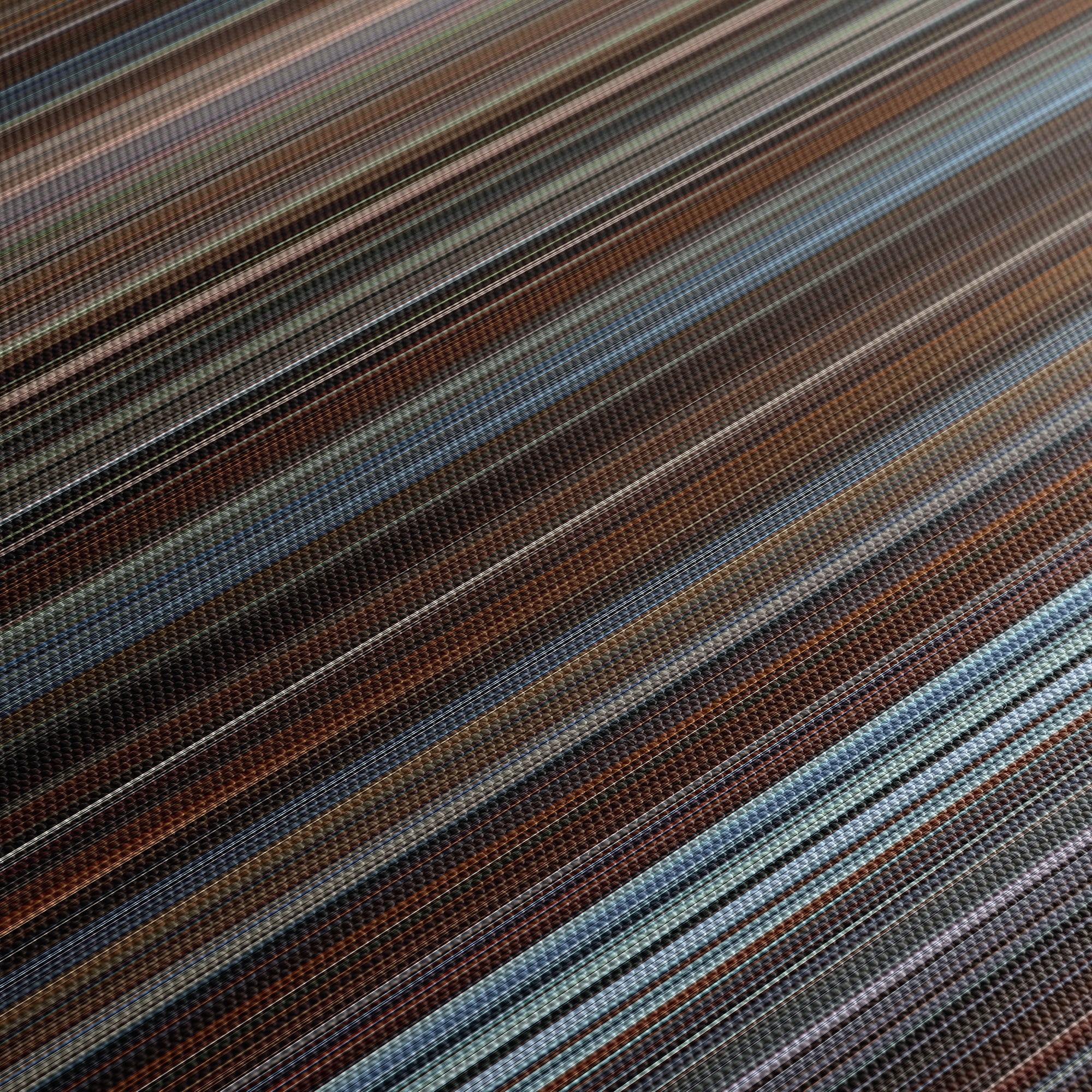 Inception (2010) CineSpectrum Color Spectrum Canvas Print - Close Up of Middle of Print
