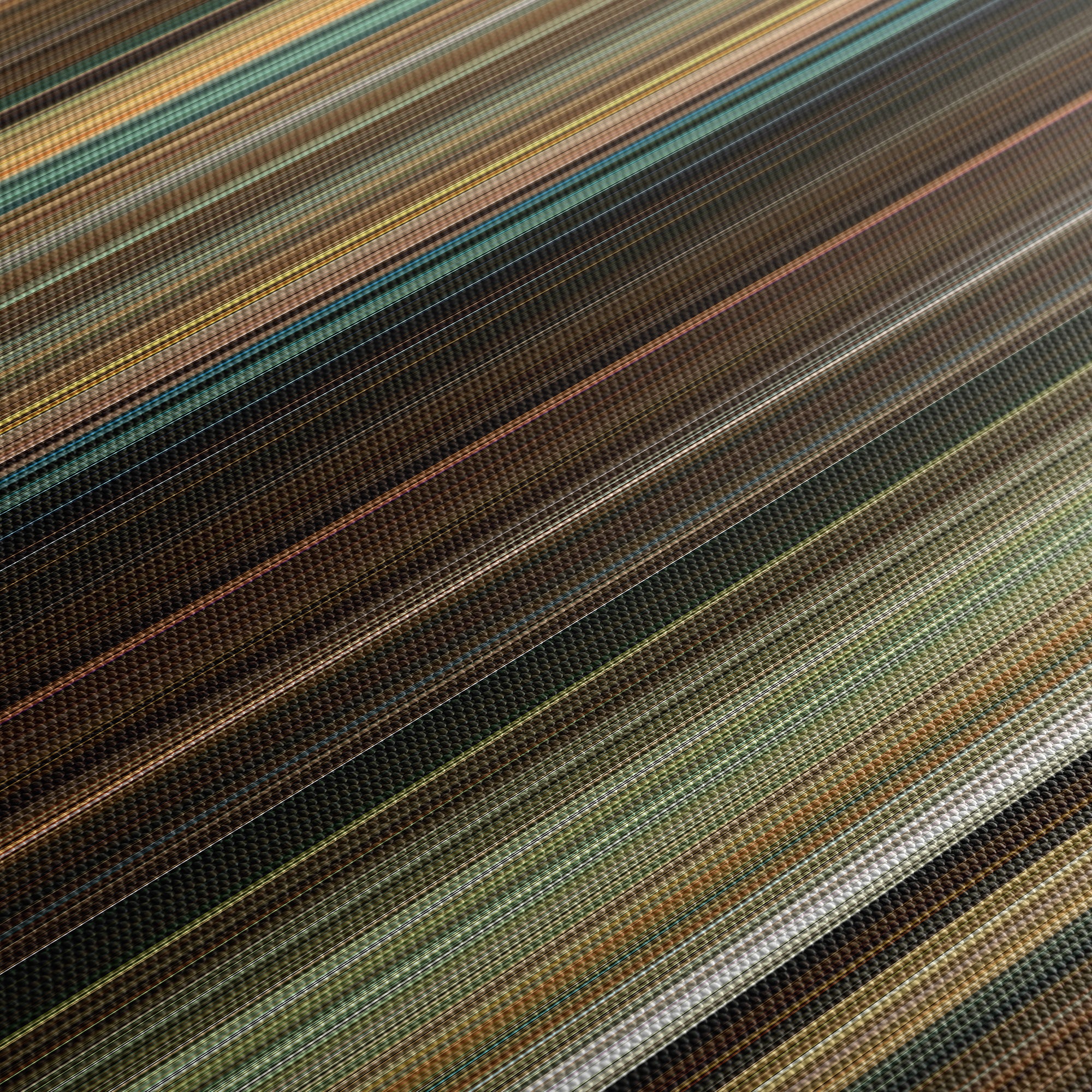 Indiana Jones and the Kingdom of the Crystal Skull (2008) CineSpectrum Color Spectrum Canvas Print - Close Up of Middle of Print