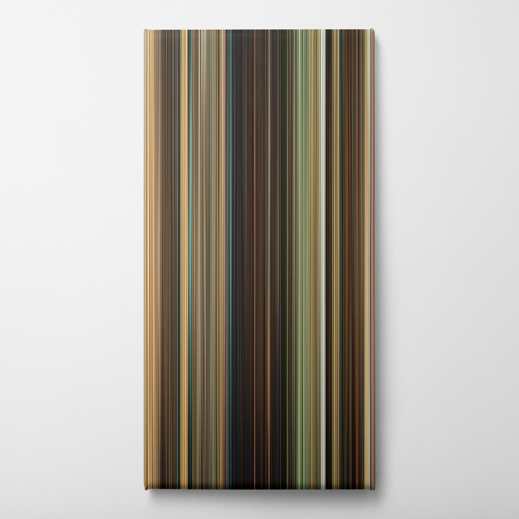 Indiana Jones and the Kingdom of the Crystal Skull (2008) CineSpectrum Color Spectrum Canvas Print - Vertical on Wall