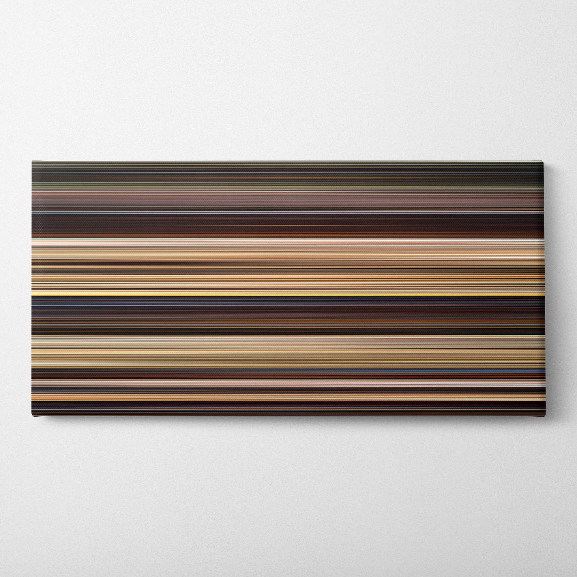 Indiana Jones and the Raiders of the Lost Ark (1981) CineSpectrum Color Spectrum Canvas Print - Horizontal on Wall