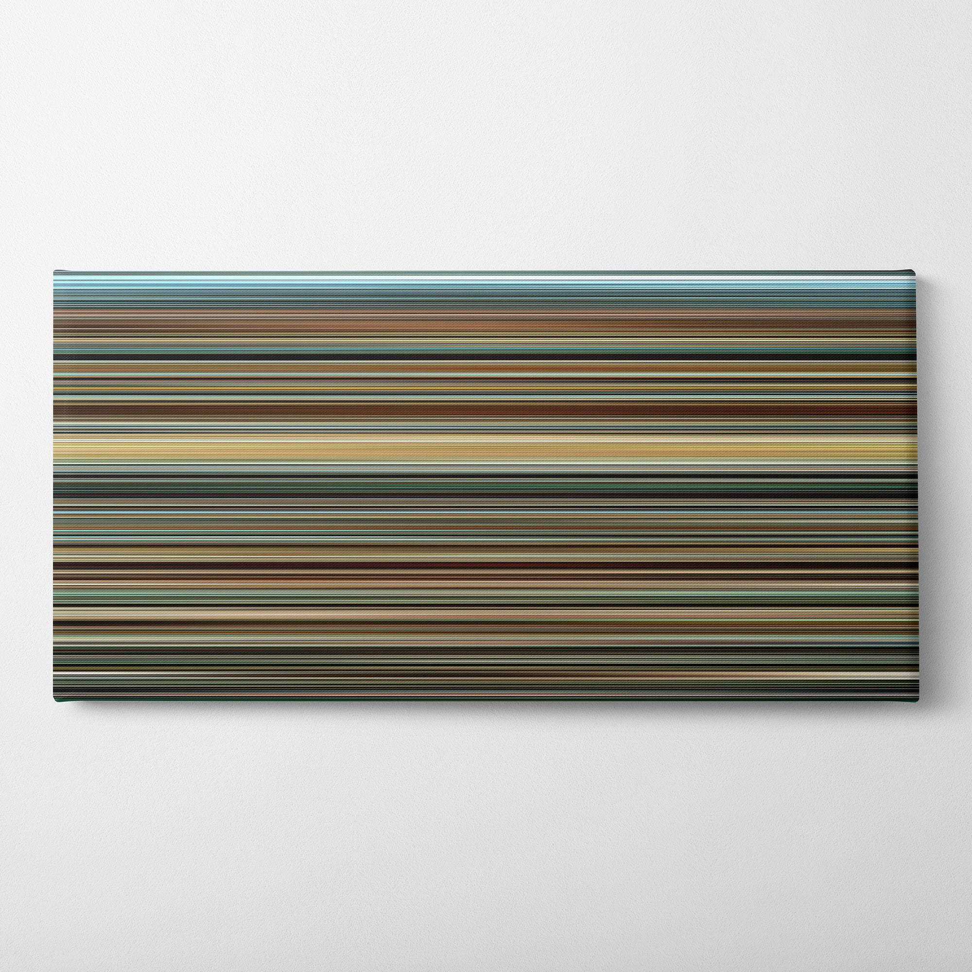 Into The Wild (2007) CineSpectrum Color Spectrum Canvas Print - Horizontal on Wall