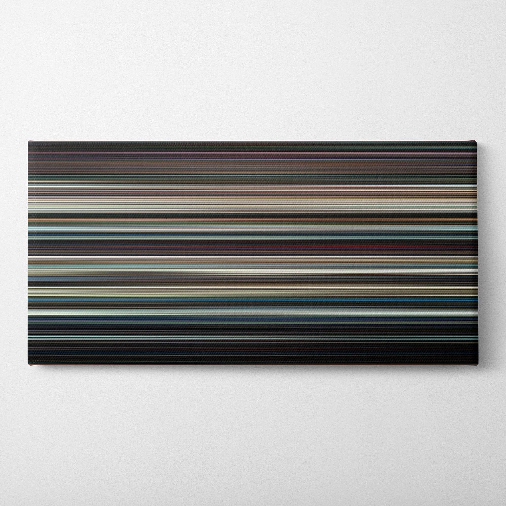 Iron Man 2 (2010) CineSpectrum Color Spectrum Canvas Print - Horizontal on Wall