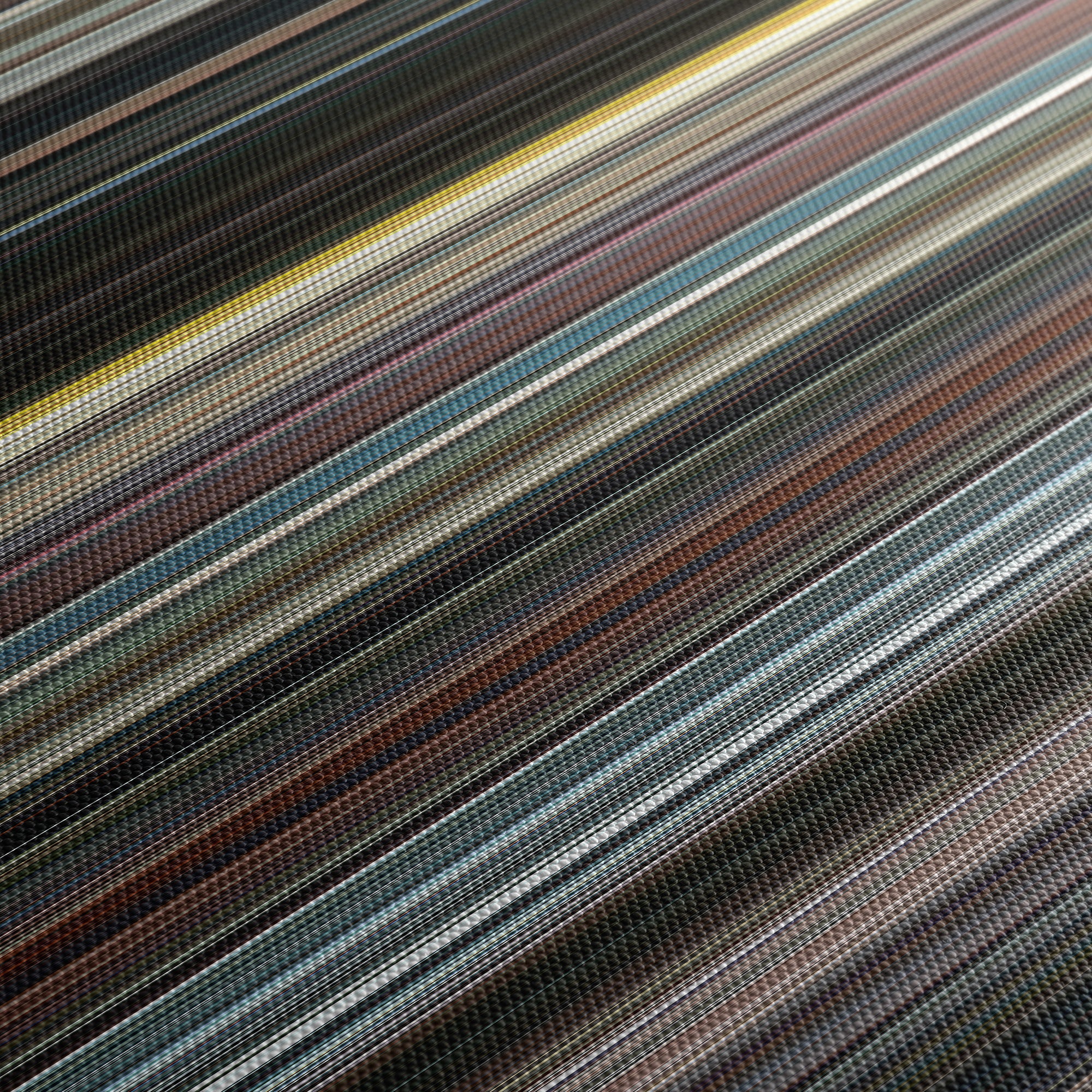 Iron Man (2008) CineSpectrum Color Spectrum Canvas Print - Close Up of Middle of Print