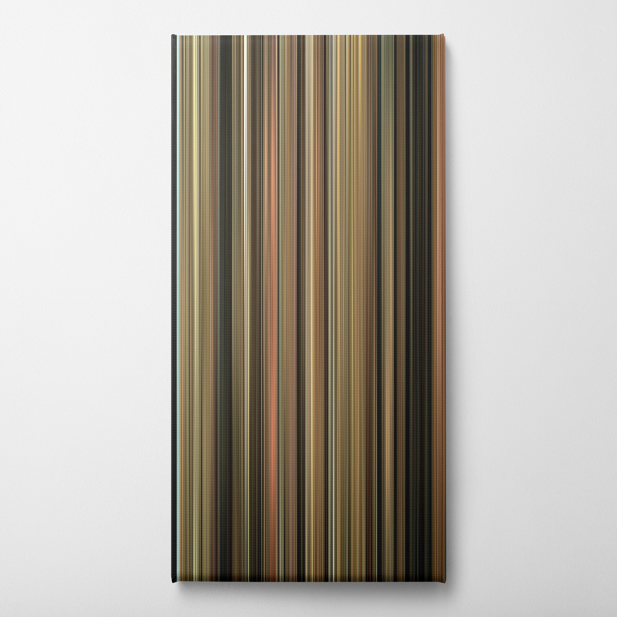 It's a Wonderful Life (1946) CineSpectrum Color Spectrum Canvas Print - Vertical on Wall