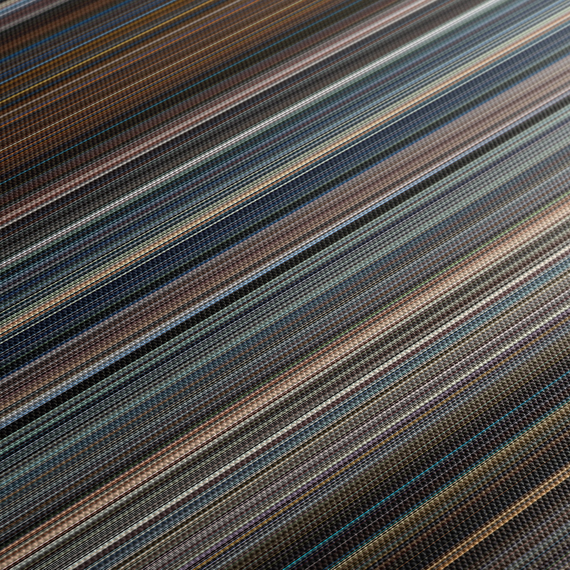 Jason Bourne (2016) CineSpectrum Color Spectrum Canvas Print - Close Up of Middle of Print