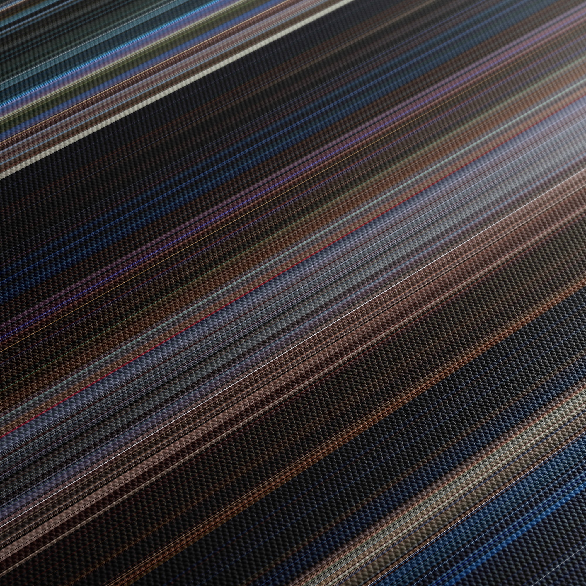 Jason Goes to Hell - The Final Friday (1993) CineSpectrum Color Spectrum Canvas Print - Close Up of Middle of Print