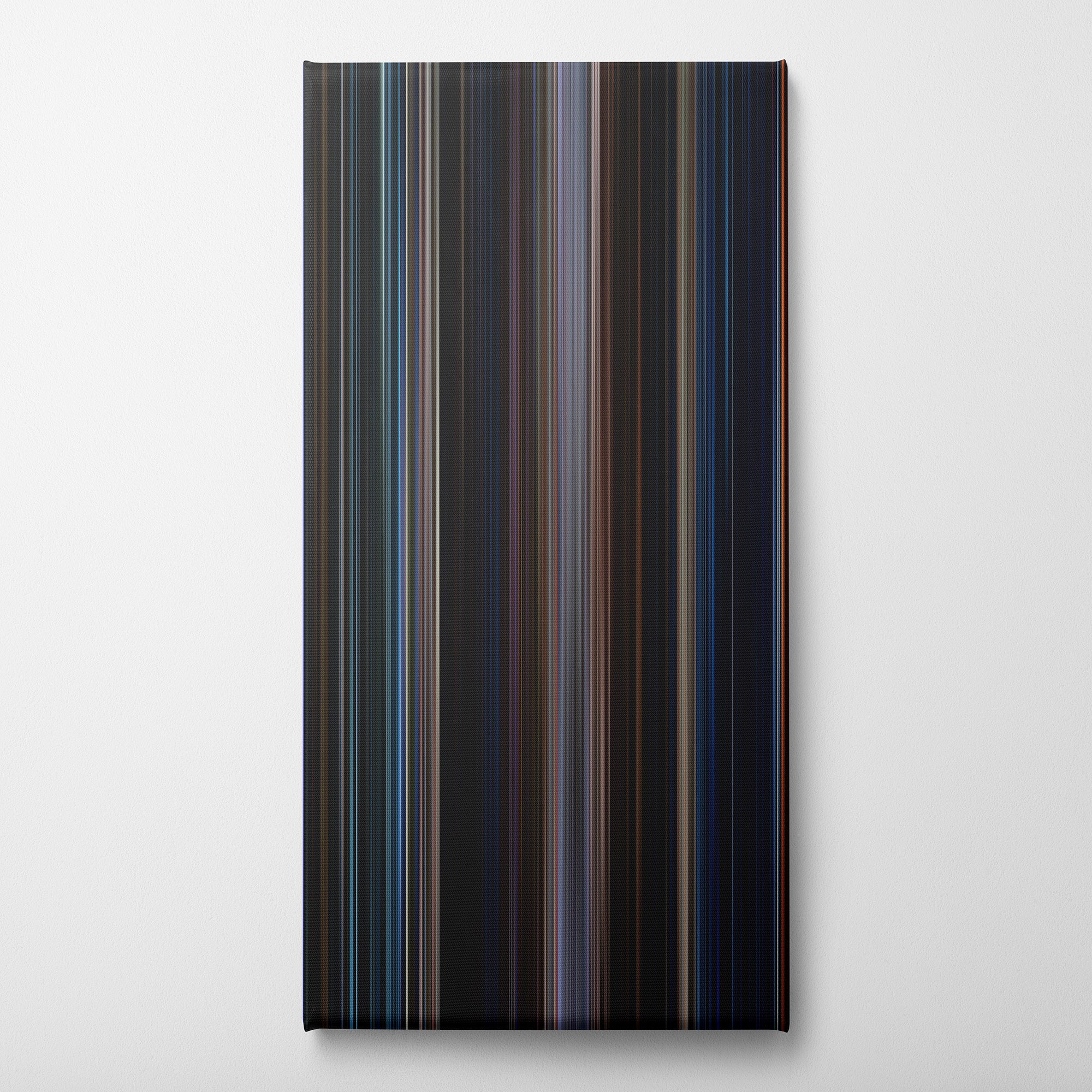 Jason Goes to Hell - The Final Friday (1993) CineSpectrum Color Spectrum Canvas Print - Vertical on Wall