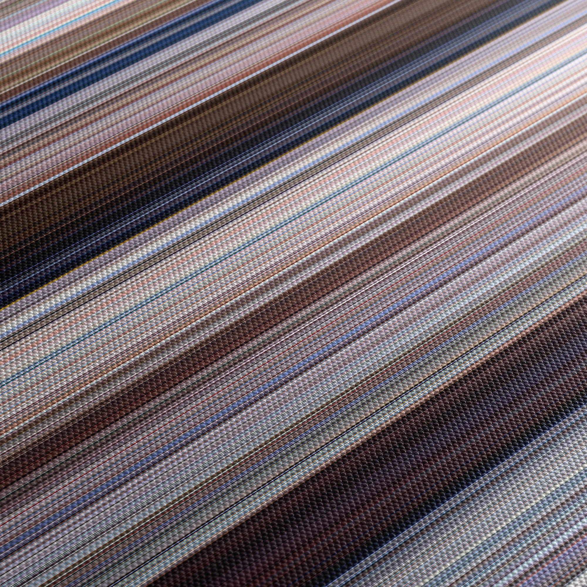 Jaws (1975) CineSpectrum Color Spectrum Canvas Print - Close Up of Middle of Print