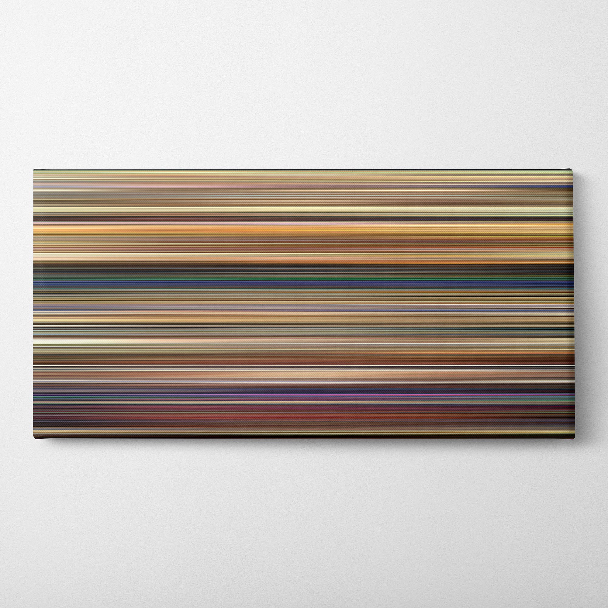 Jay and Silent Bob Strike Back (2001) CineSpectrum Color Spectrum Canvas Print - Horizontal on Wall
