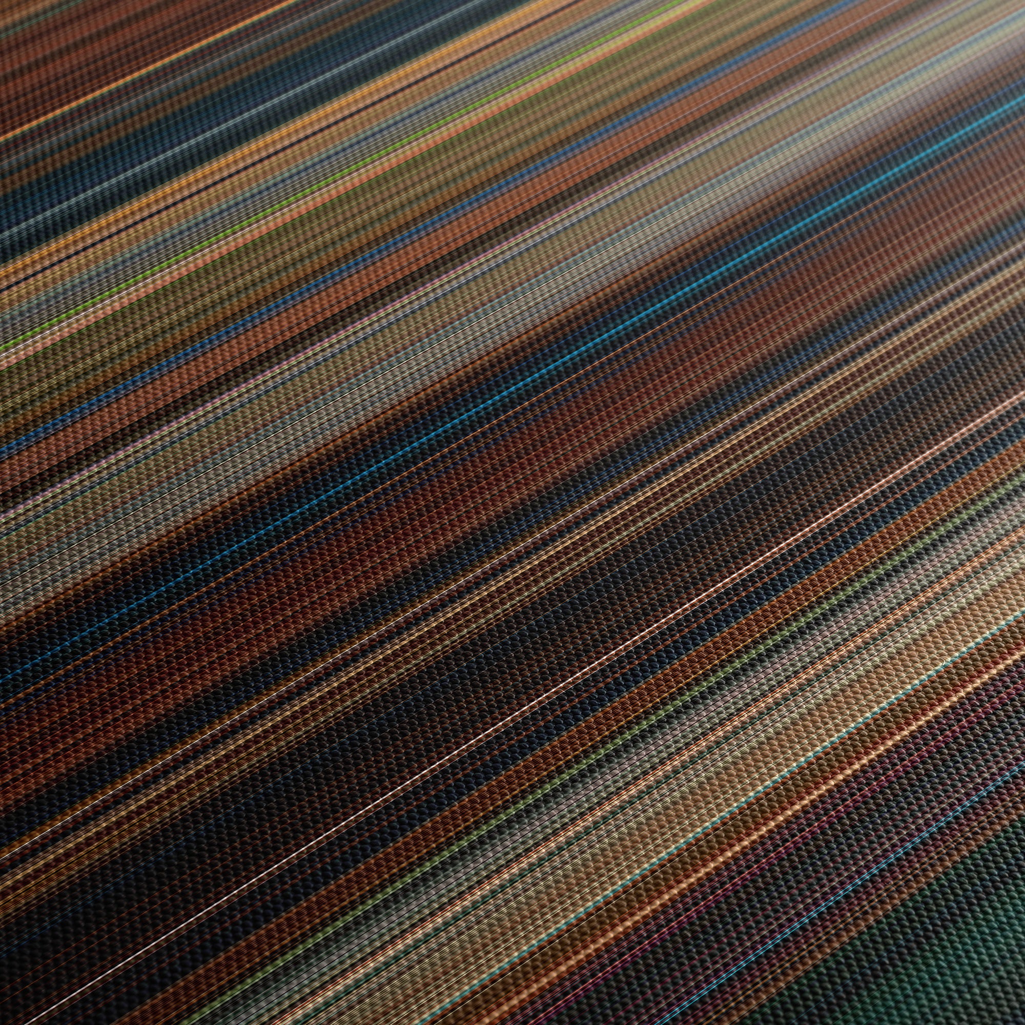 Jennifer's Body (2009) CineSpectrum Color Spectrum Canvas Print - Close Up of Middle of Print