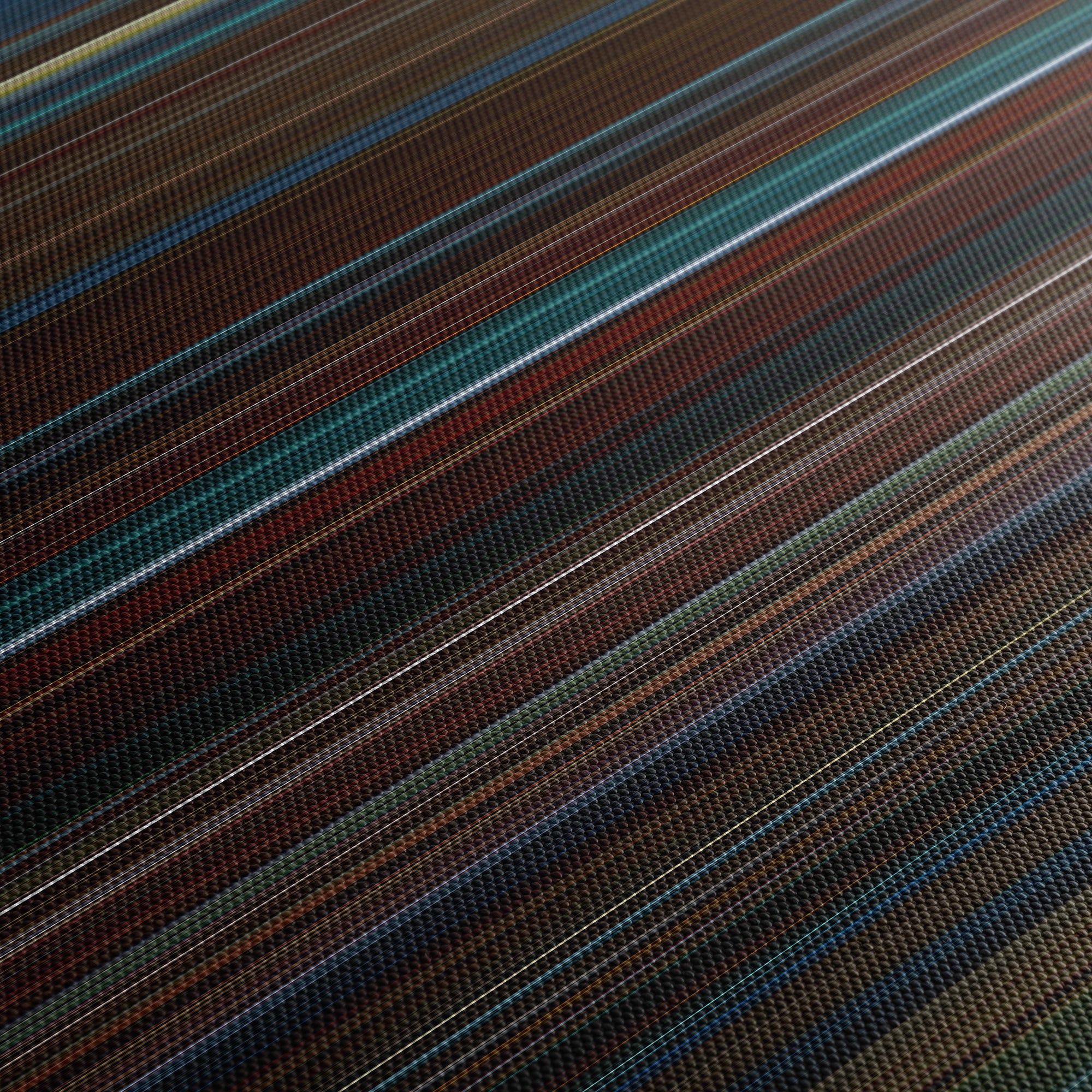 Jigsaw (2017) CineSpectrum Color Spectrum Canvas Print - Close Up of Middle of Print