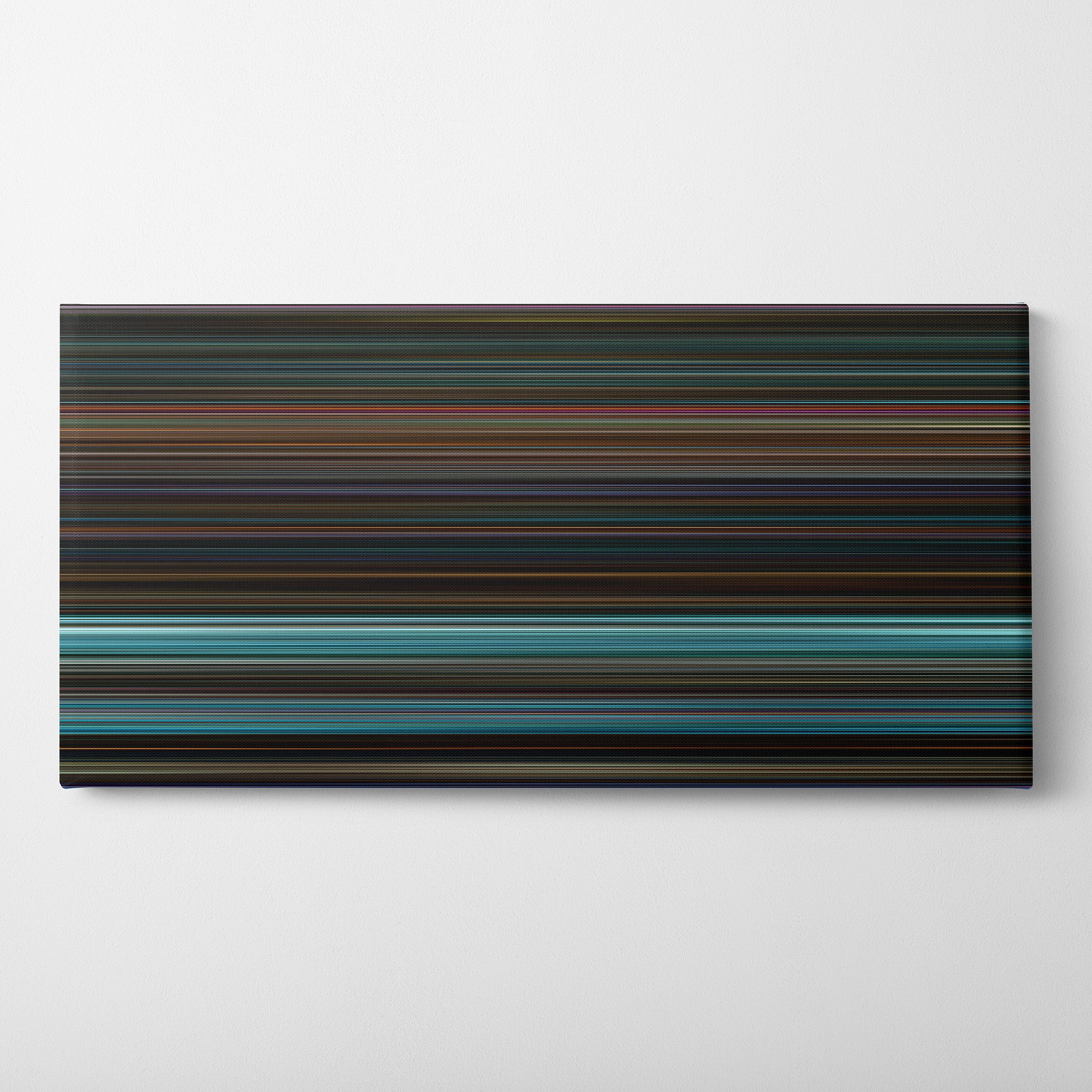 John Wick Chapter 2 (2017) CineSpectrum Color Spectrum Canvas Print - Horizontal on Wall