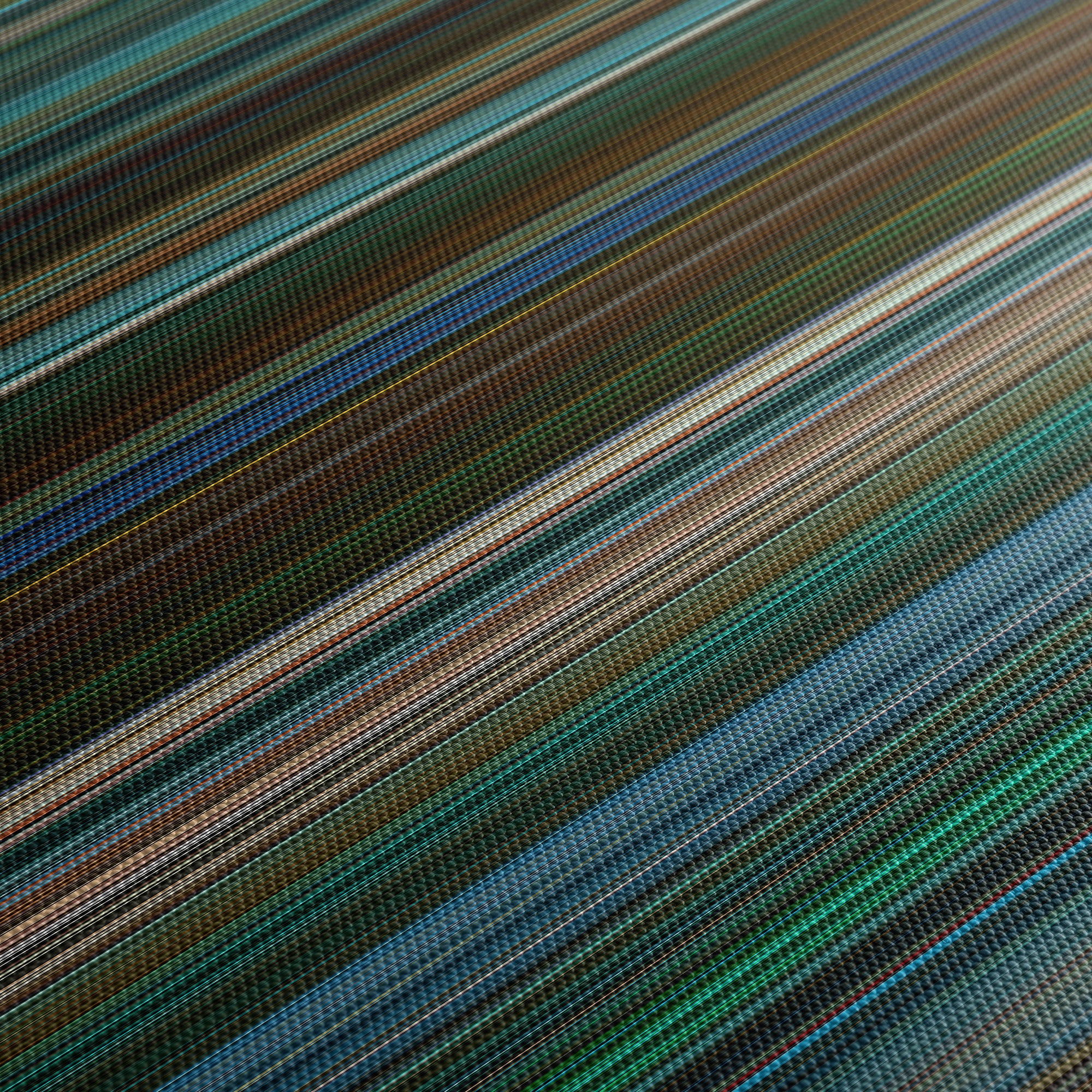 John Wick Chapter 3 - Parabellum (2019) CineSpectrum Color Spectrum Canvas Print - Close Up of Middle of Print