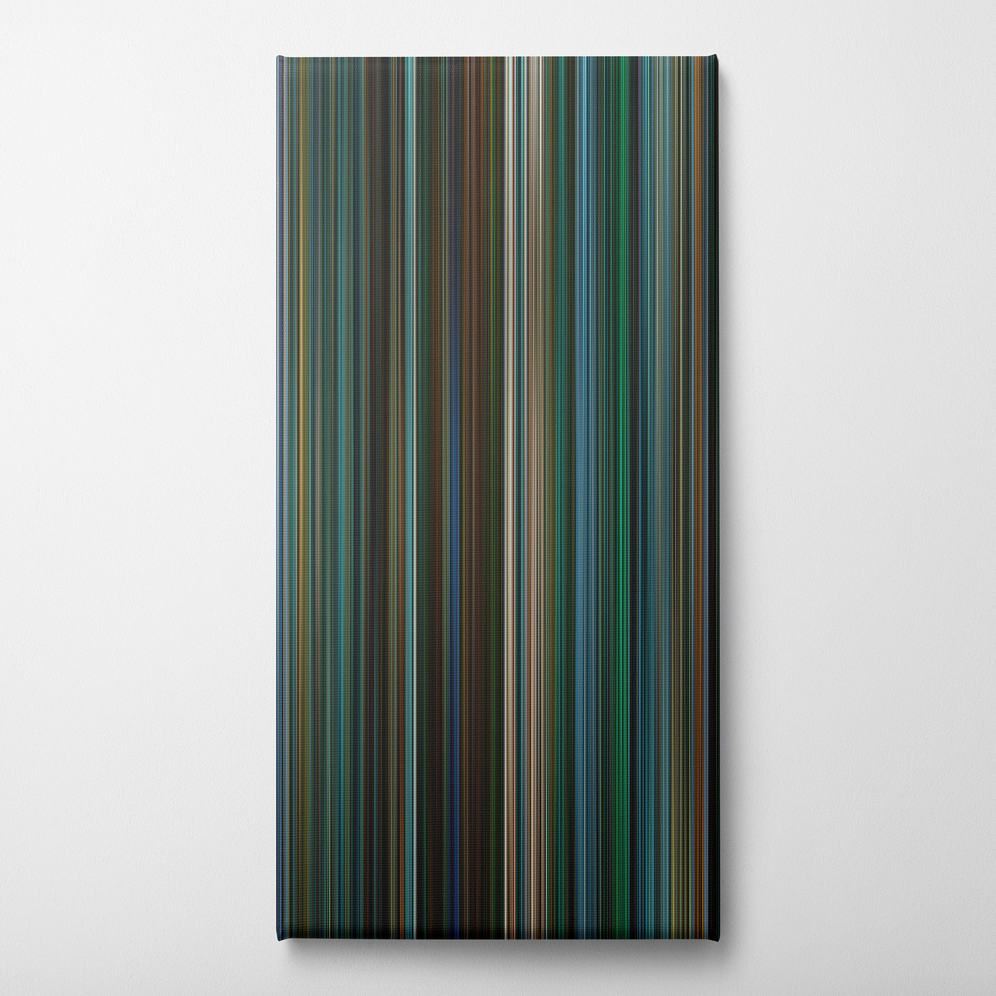 John Wick Chapter 3 - Parabellum (2019) CineSpectrum Color Spectrum Canvas Print - Vertical on Wall