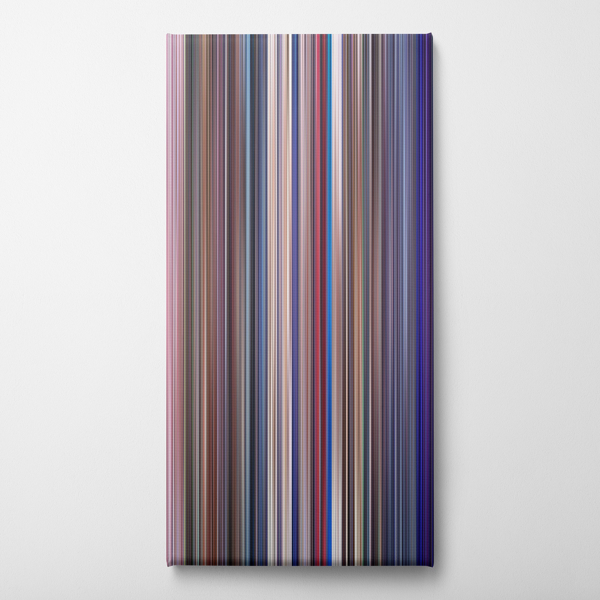 Josie and the Pussycats (2001) CineSpectrum Color Spectrum Canvas Print - Vertical on Wall
