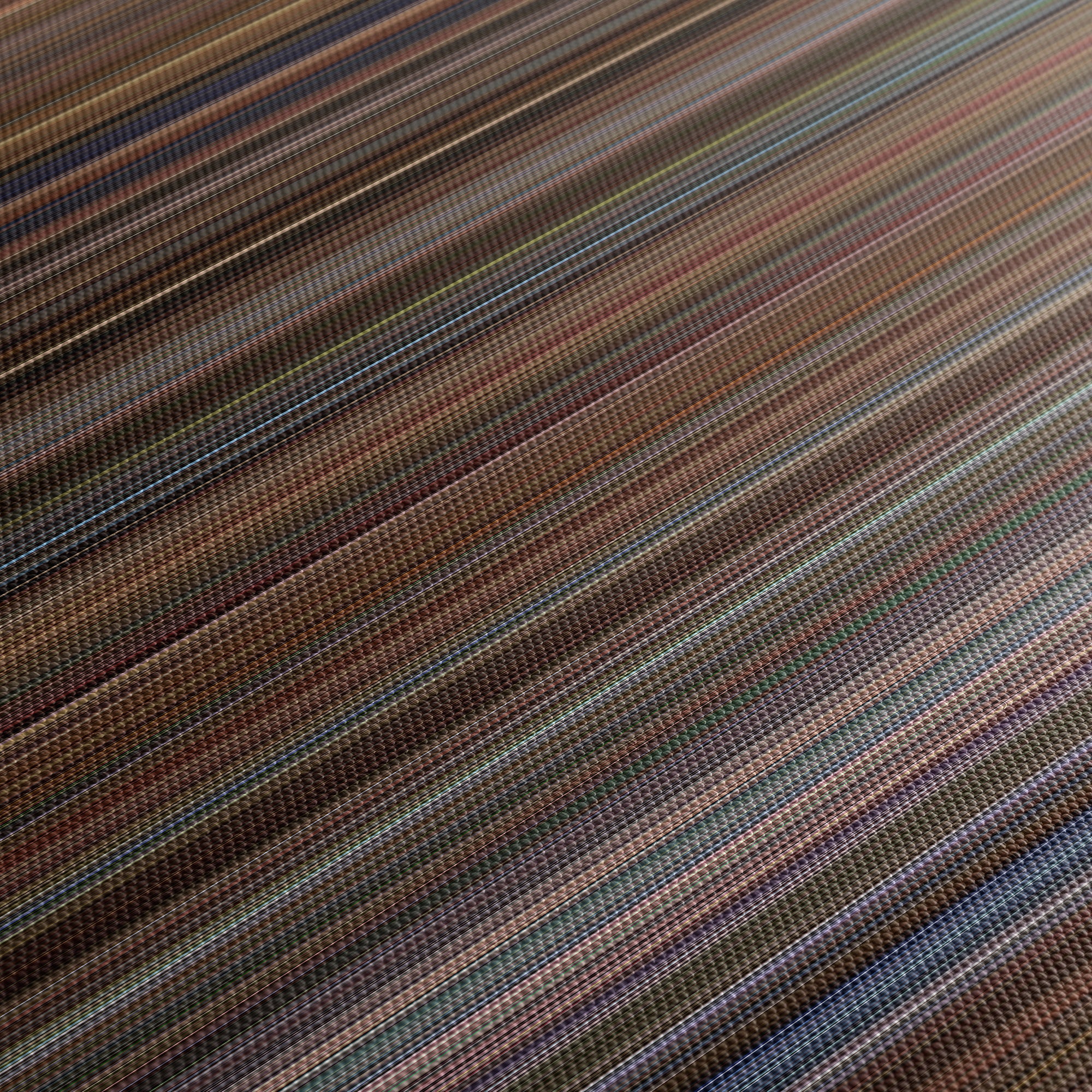 Jumanji (1995) CineSpectrum Color Spectrum Canvas Print - Close Up of Middle of Print