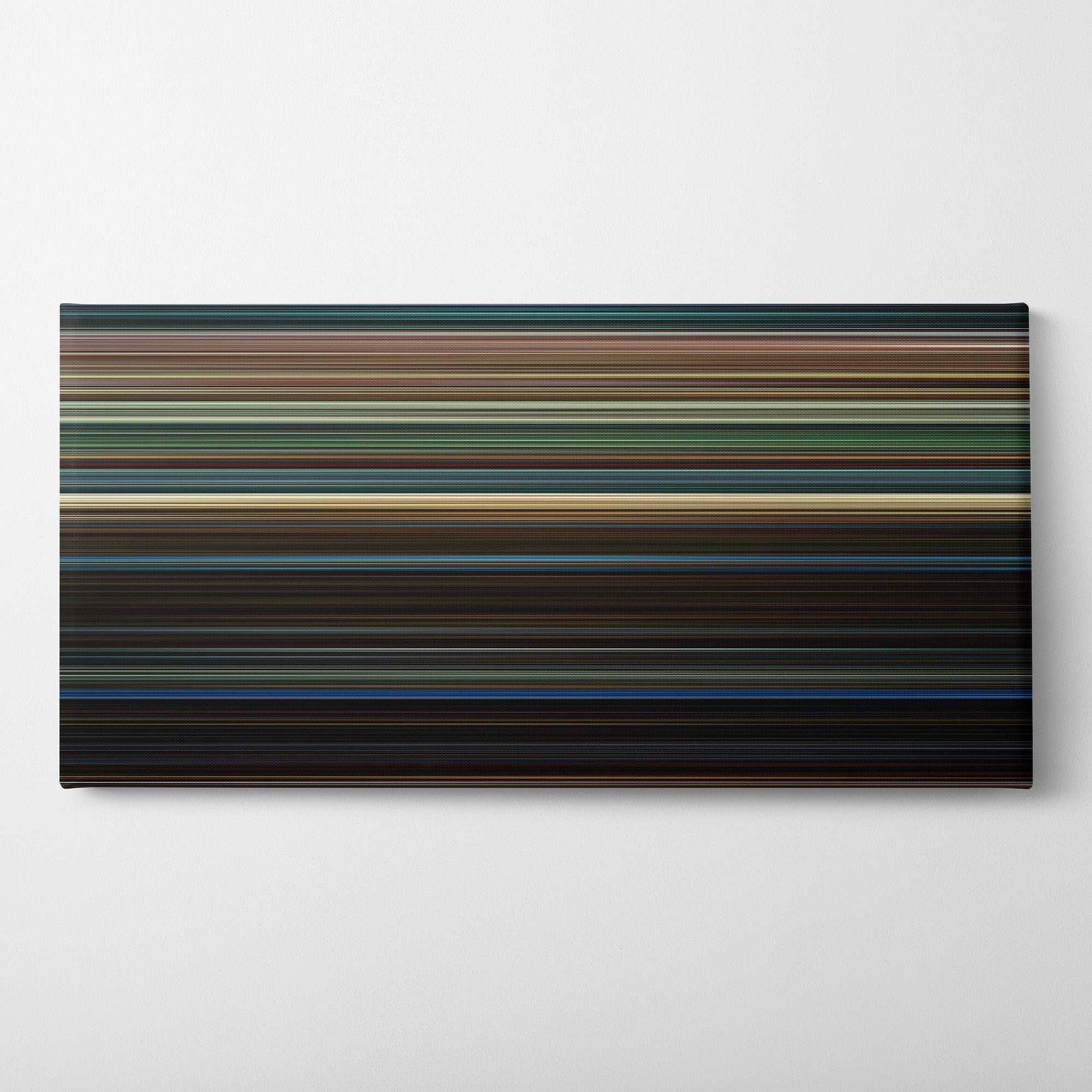 Jurassic World - Fallen Kingdom (2018) CineSpectrum Color Spectrum Canvas Print - Horizontal on Wall